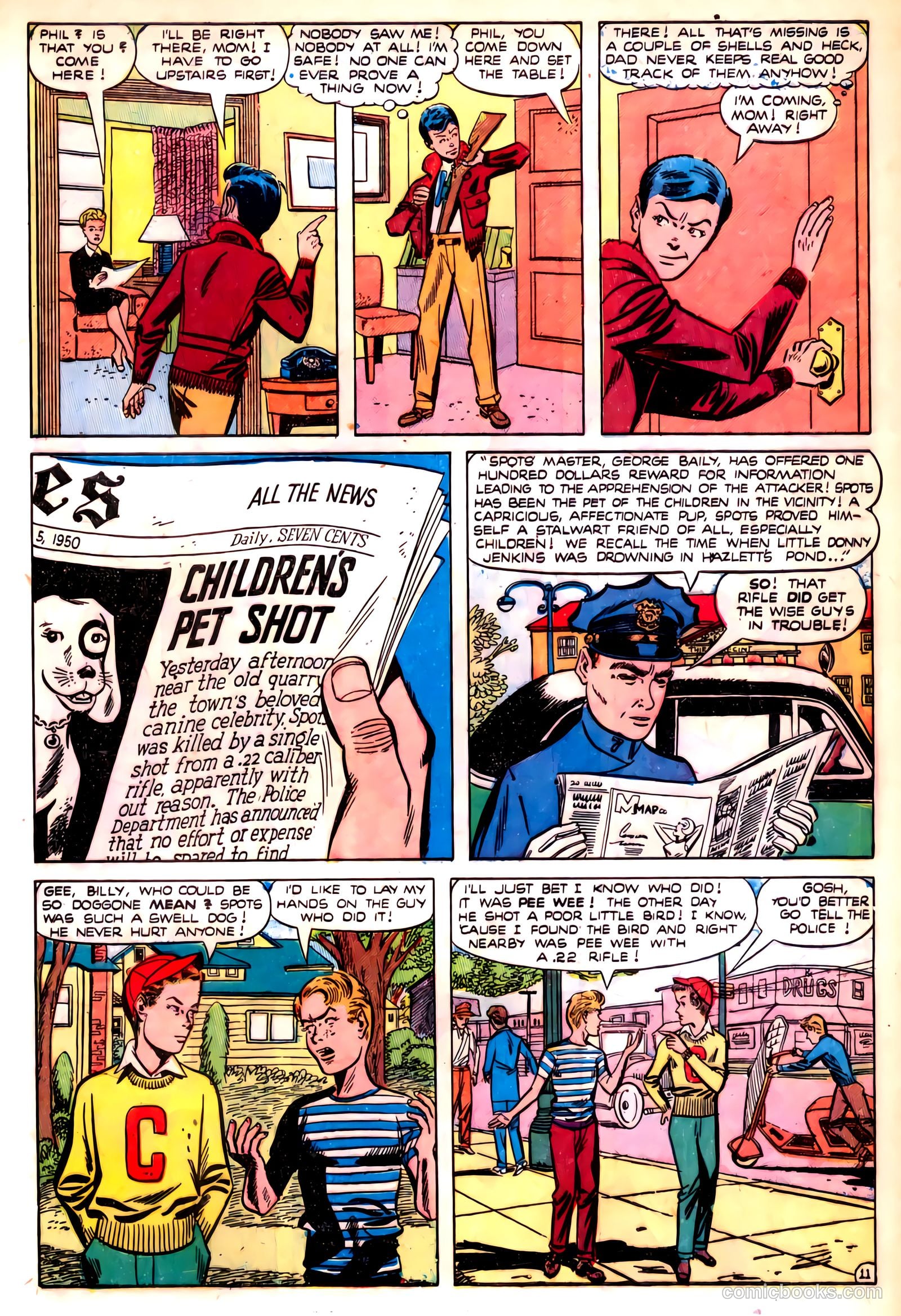 Daredevil Comics #67 (1948, Lev Gleason Publications, Inc.) — page 45 of 52