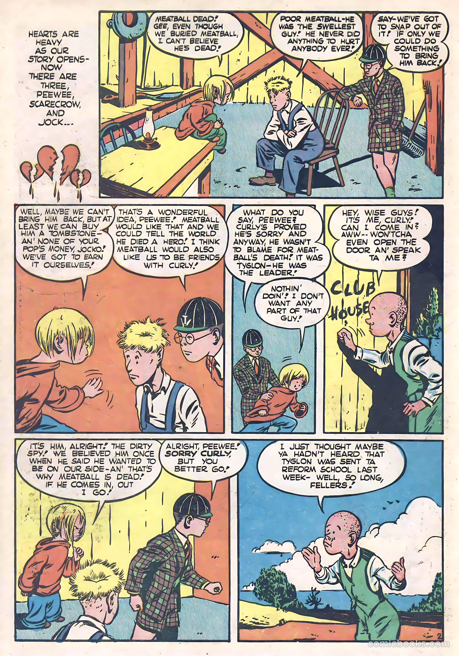 Daredevil Comics #16 (1948, Lev Gleason Publications, Inc.) — page 4 of 64