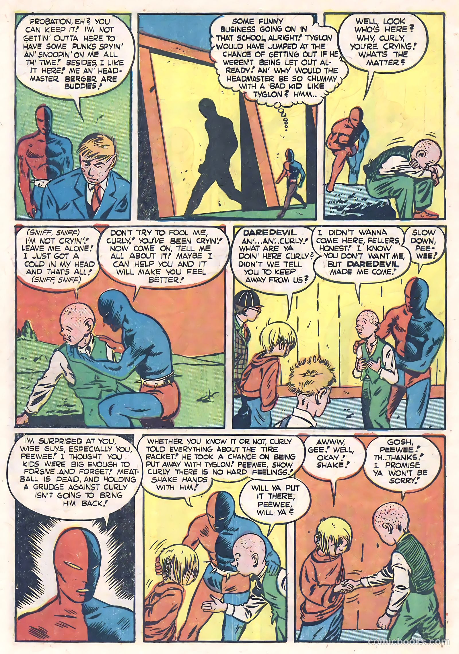 Daredevil Comics #16 (1948, Lev Gleason Publications, Inc.) — page 8 of 64