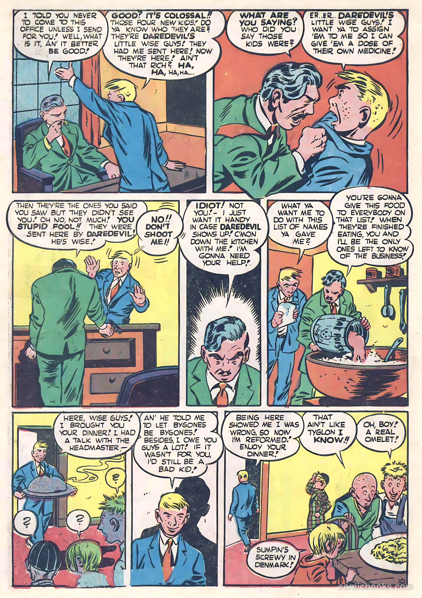 Daredevil Comics #16 (1948, Lev Gleason Publications, Inc.) — page 12 of 64