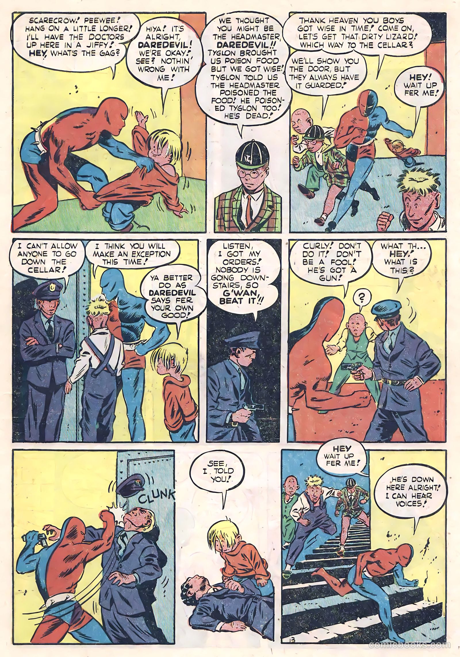 Daredevil Comics #16 (1948, Lev Gleason Publications, Inc.) — page 15 of 64