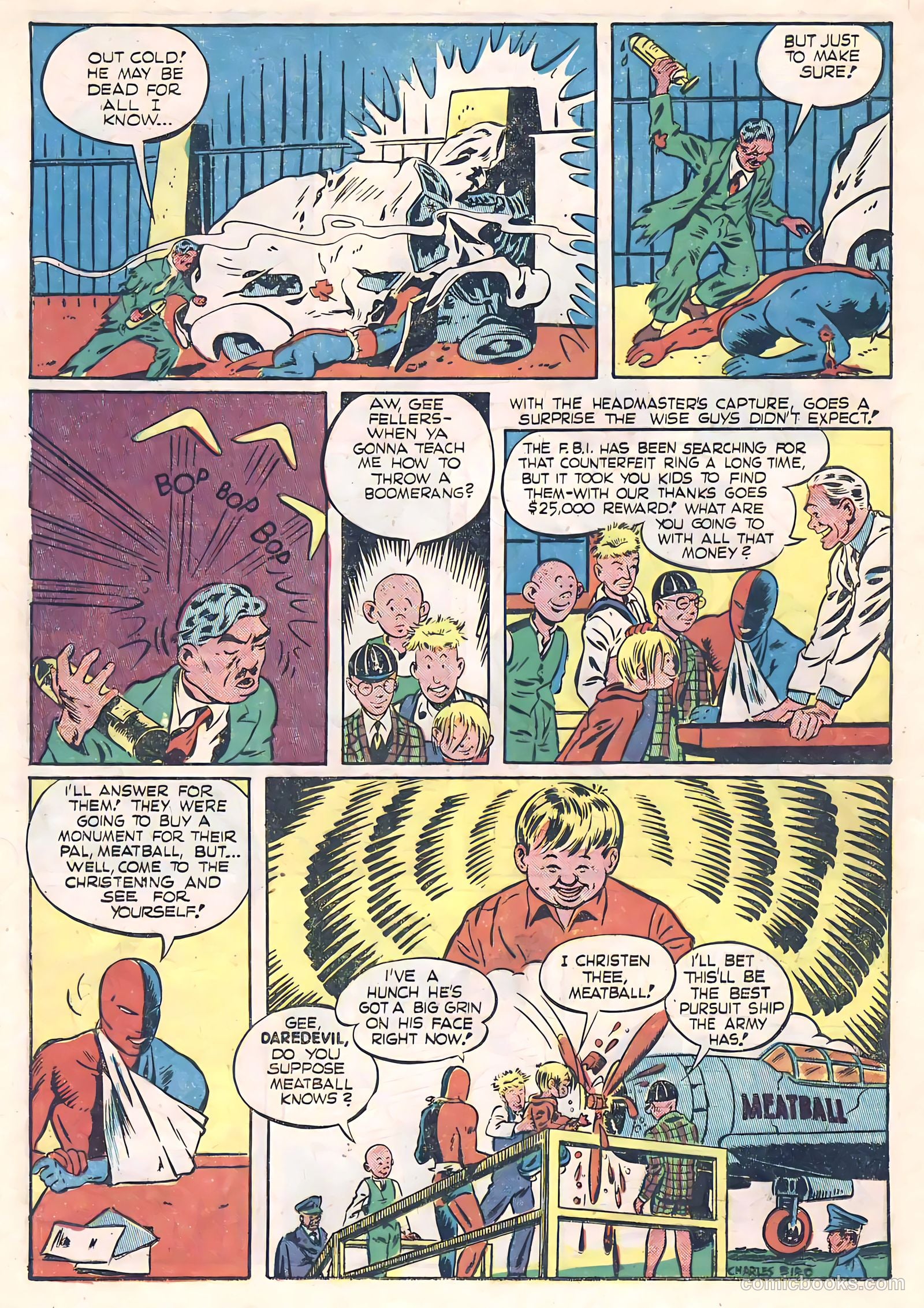 Daredevil Comics #16 (1948, Lev Gleason Publications, Inc.) — page 18 of 64