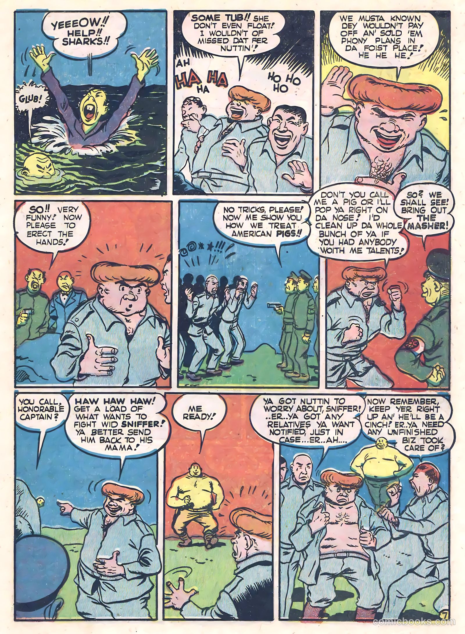 Daredevil Comics #16 (1948, Lev Gleason Publications, Inc.) — page 25 of 64