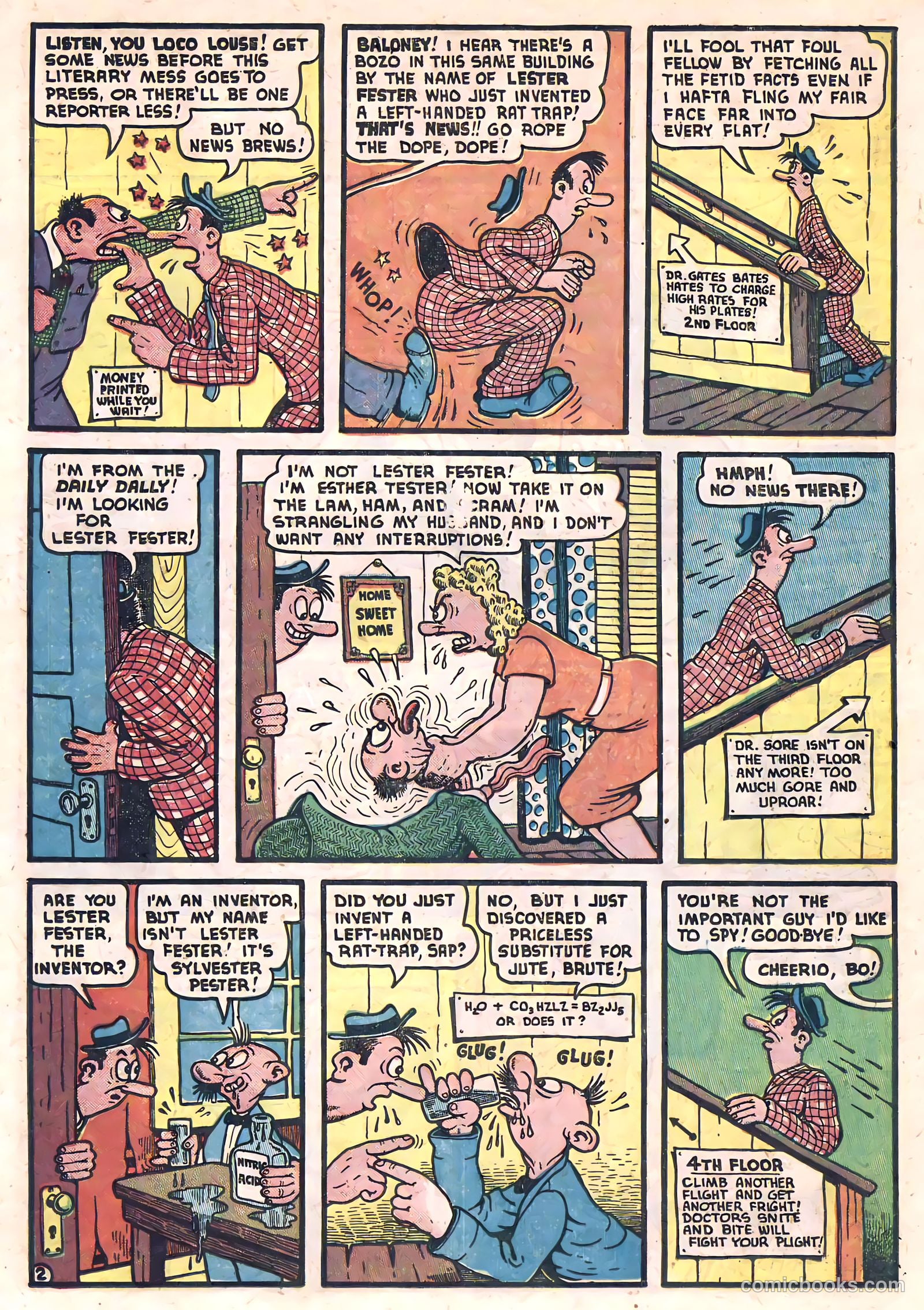 Daredevil Comics #16 (1948, Lev Gleason Publications, Inc.) — page 28 of 64
