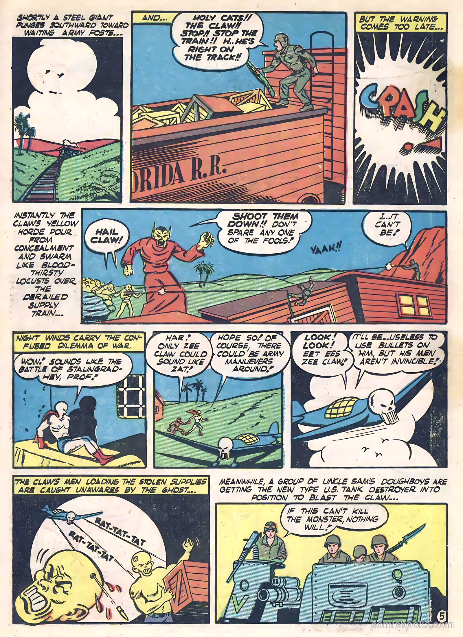 Daredevil Comics #16 (1948, Lev Gleason Publications, Inc.) — page 36 of 64