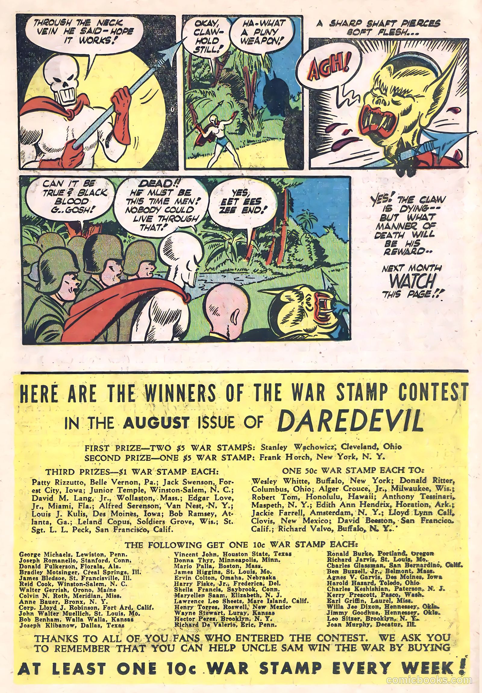 Daredevil Comics #16 (1948, Lev Gleason Publications, Inc.) — page 41 of 64