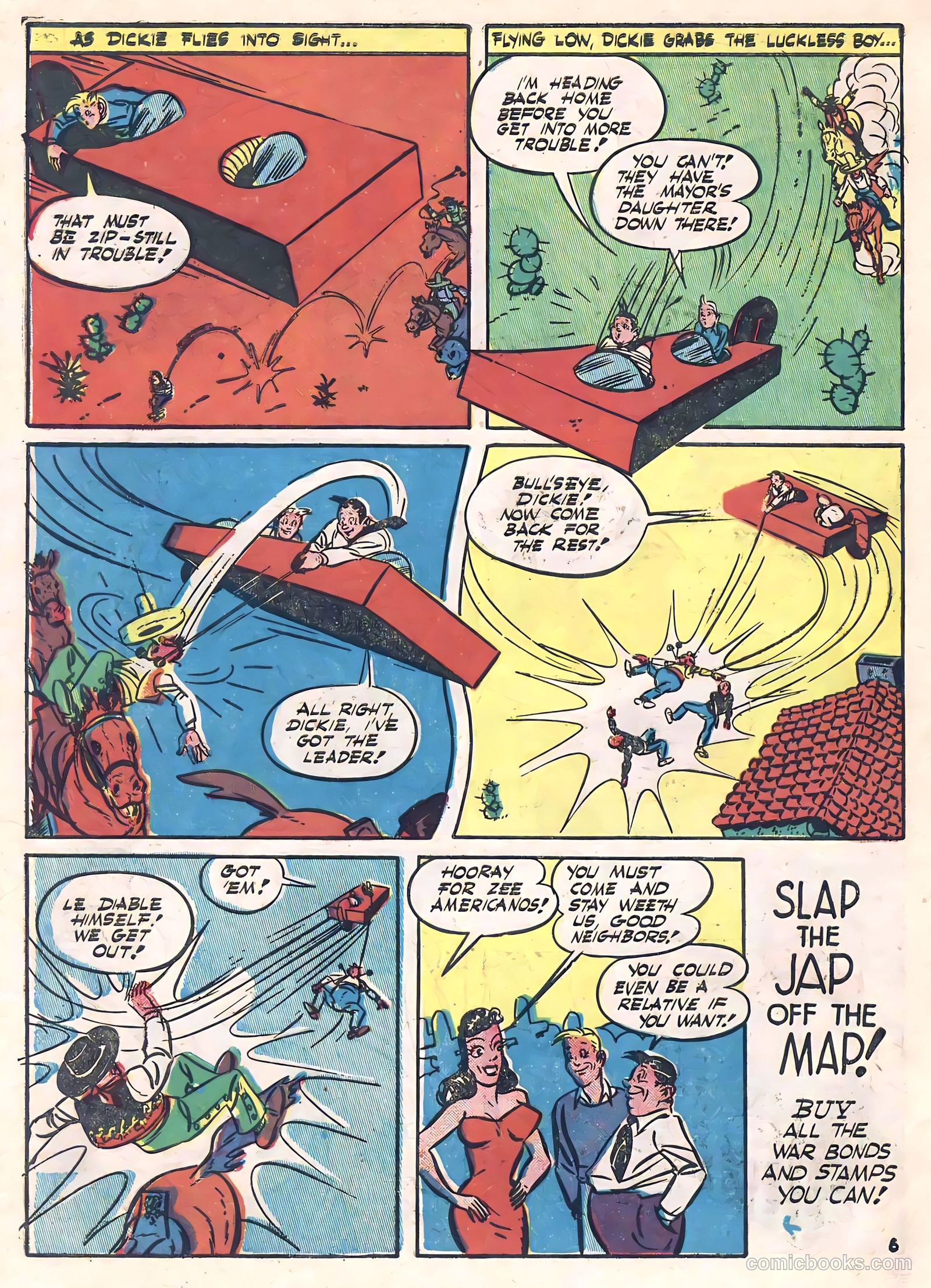 Daredevil Comics #16 (1948, Lev Gleason Publications, Inc.) — page 56 of 64