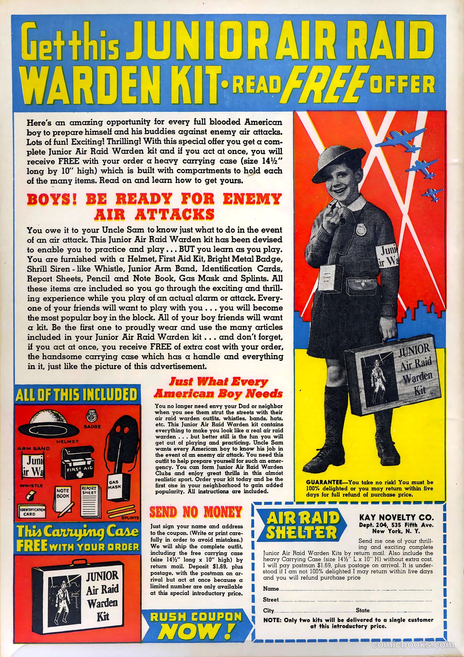 Daredevil Comics #16 (1948, Lev Gleason Publications, Inc.) — page 64 of 64