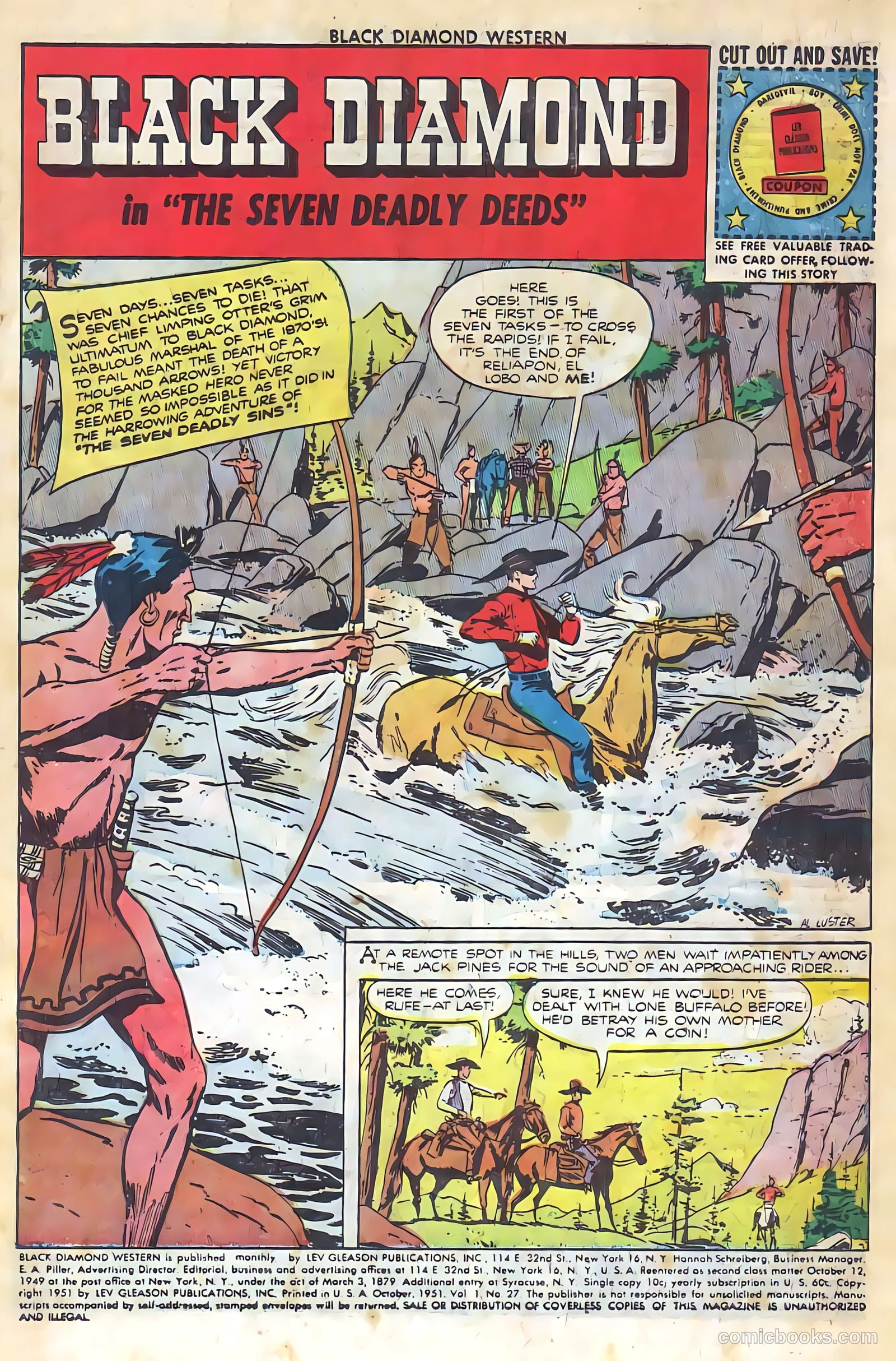 Black Diamond Western #27 (1949, Lev Gleason Publications, Inc.) — page 4 of 53