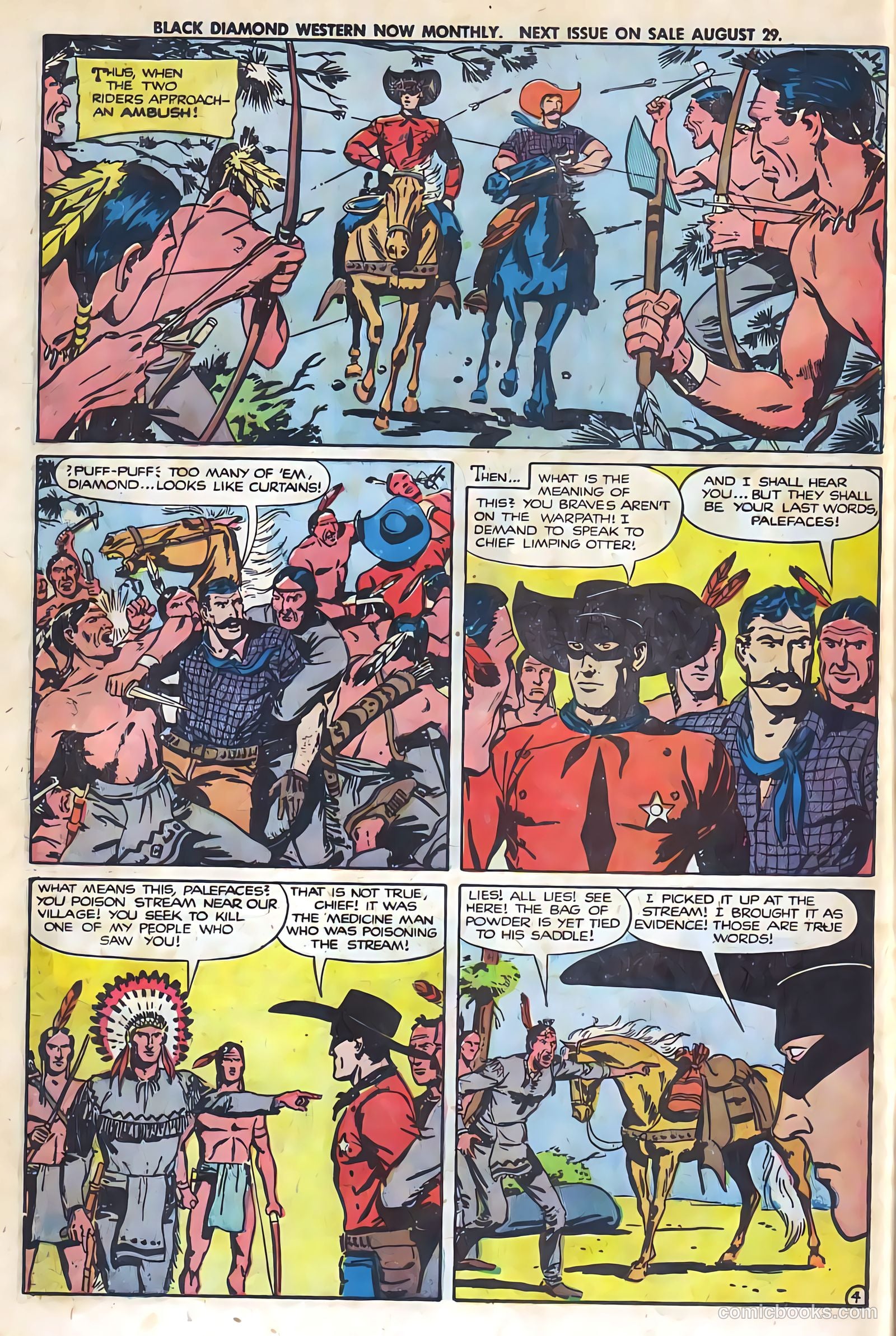 Black Diamond Western #27 (1949, Lev Gleason Publications, Inc.) — page 7 of 53