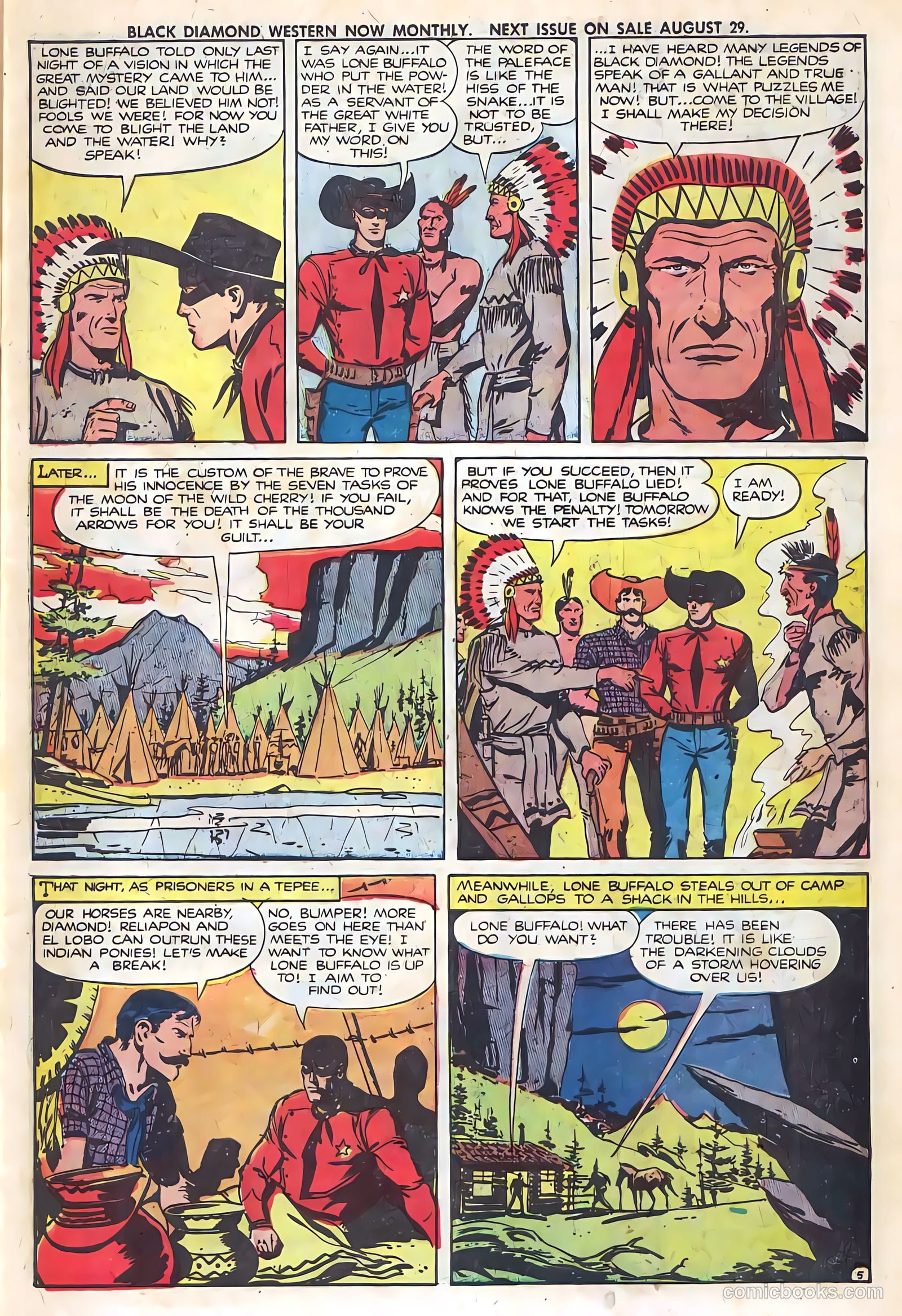 Black Diamond Western #27 (1949, Lev Gleason Publications, Inc.) — page 8 of 53