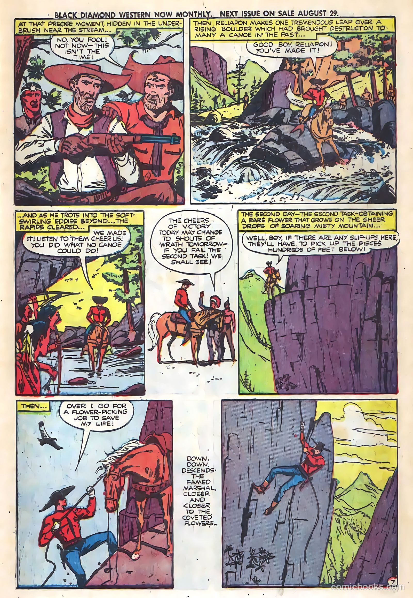 Black Diamond Western #27 (1949, Lev Gleason Publications, Inc.) — page 10 of 53