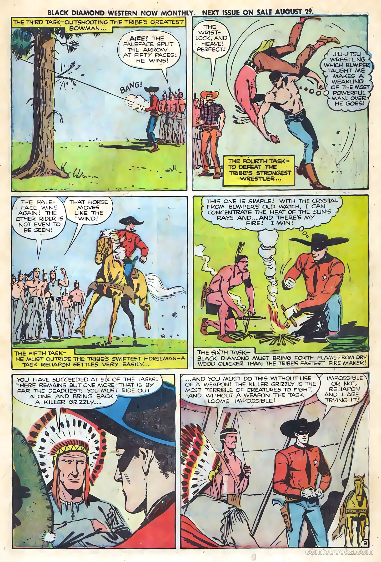 Black Diamond Western #27 (1949, Lev Gleason Publications, Inc.) — page 12 of 53