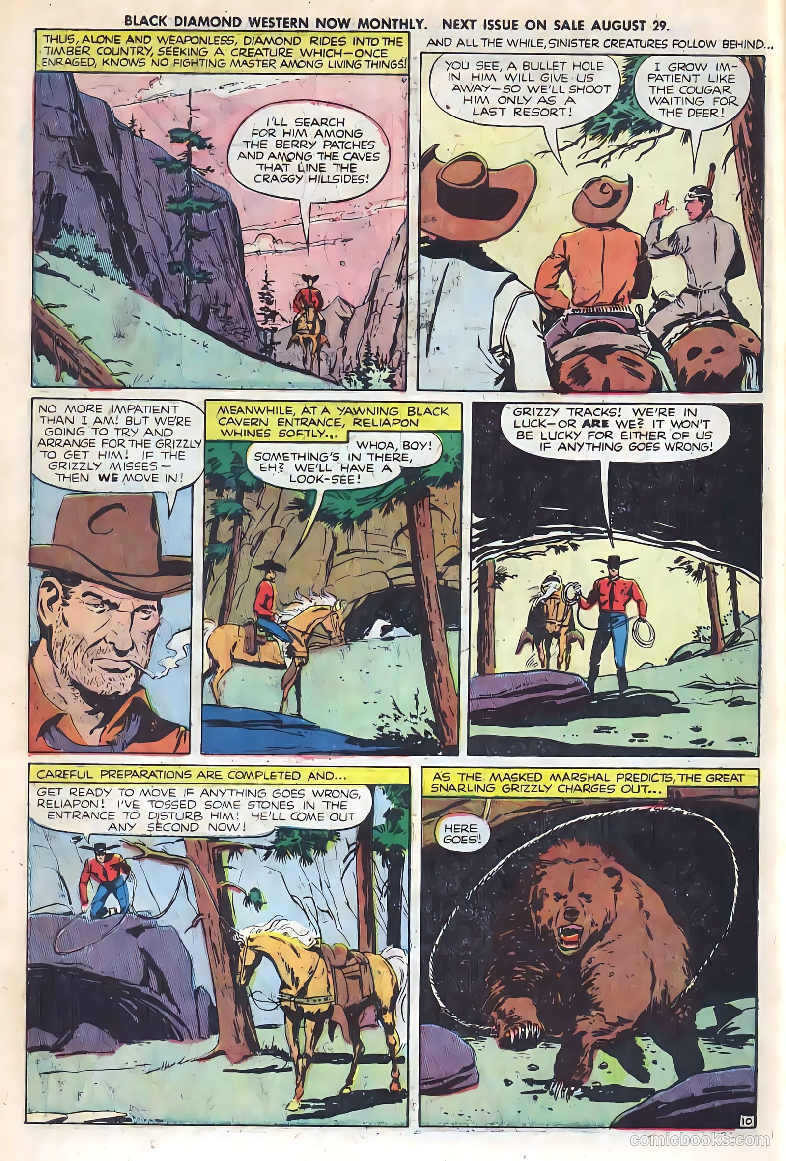 Black Diamond Western #27 (1949, Lev Gleason Publications, Inc.) — page 13 of 53