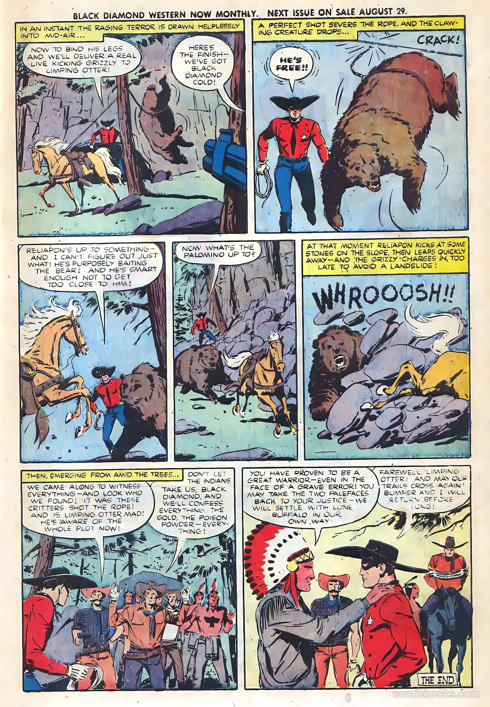 Black Diamond Western #27 (1949, Lev Gleason Publications, Inc.) — page 14 of 53