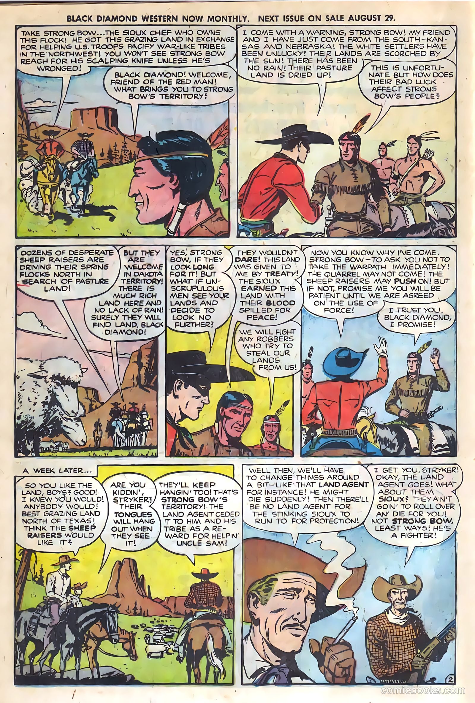 Black Diamond Western #27 (1949, Lev Gleason Publications, Inc.) — page 19 of 53