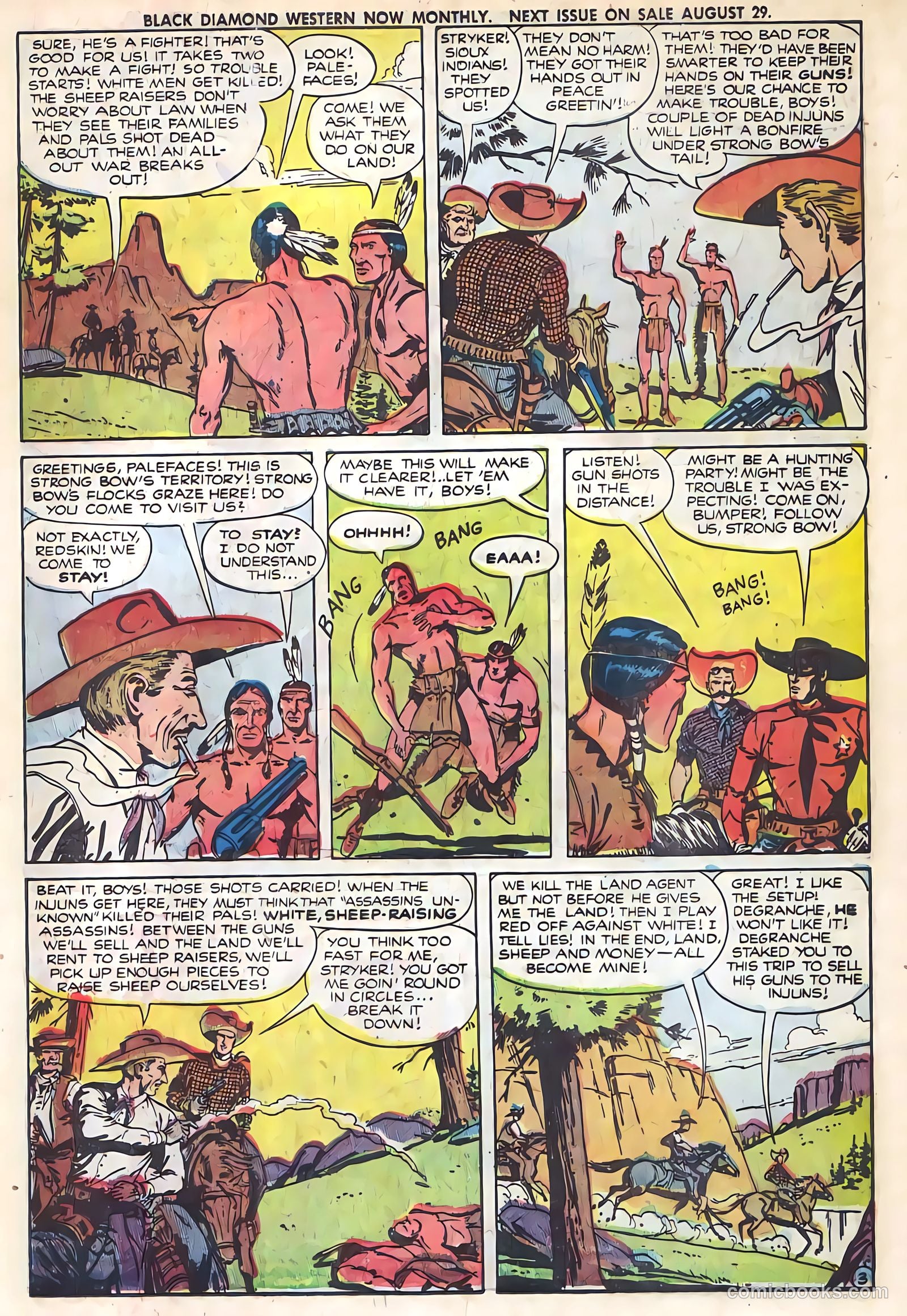 Black Diamond Western #27 (1949, Lev Gleason Publications, Inc.) — page 20 of 53