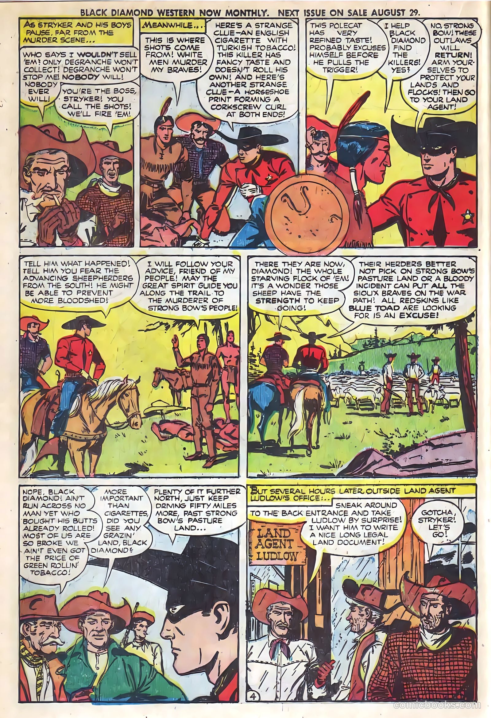 Black Diamond Western #27 (1949, Lev Gleason Publications, Inc.) — page 21 of 53