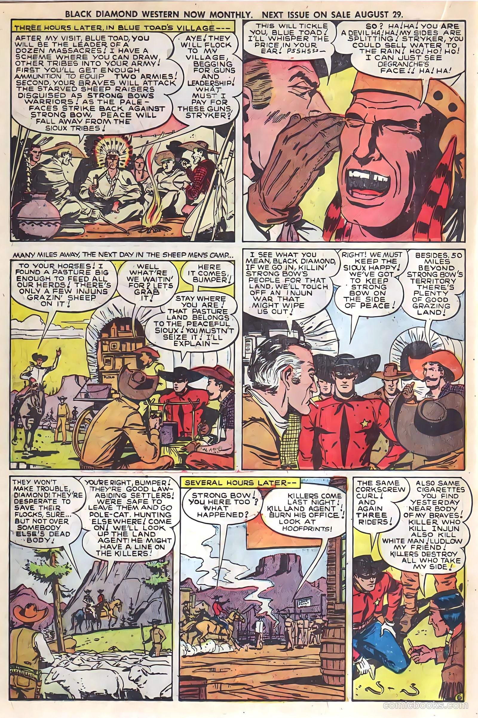Black Diamond Western #27 (1949, Lev Gleason Publications, Inc.) — page 23 of 53