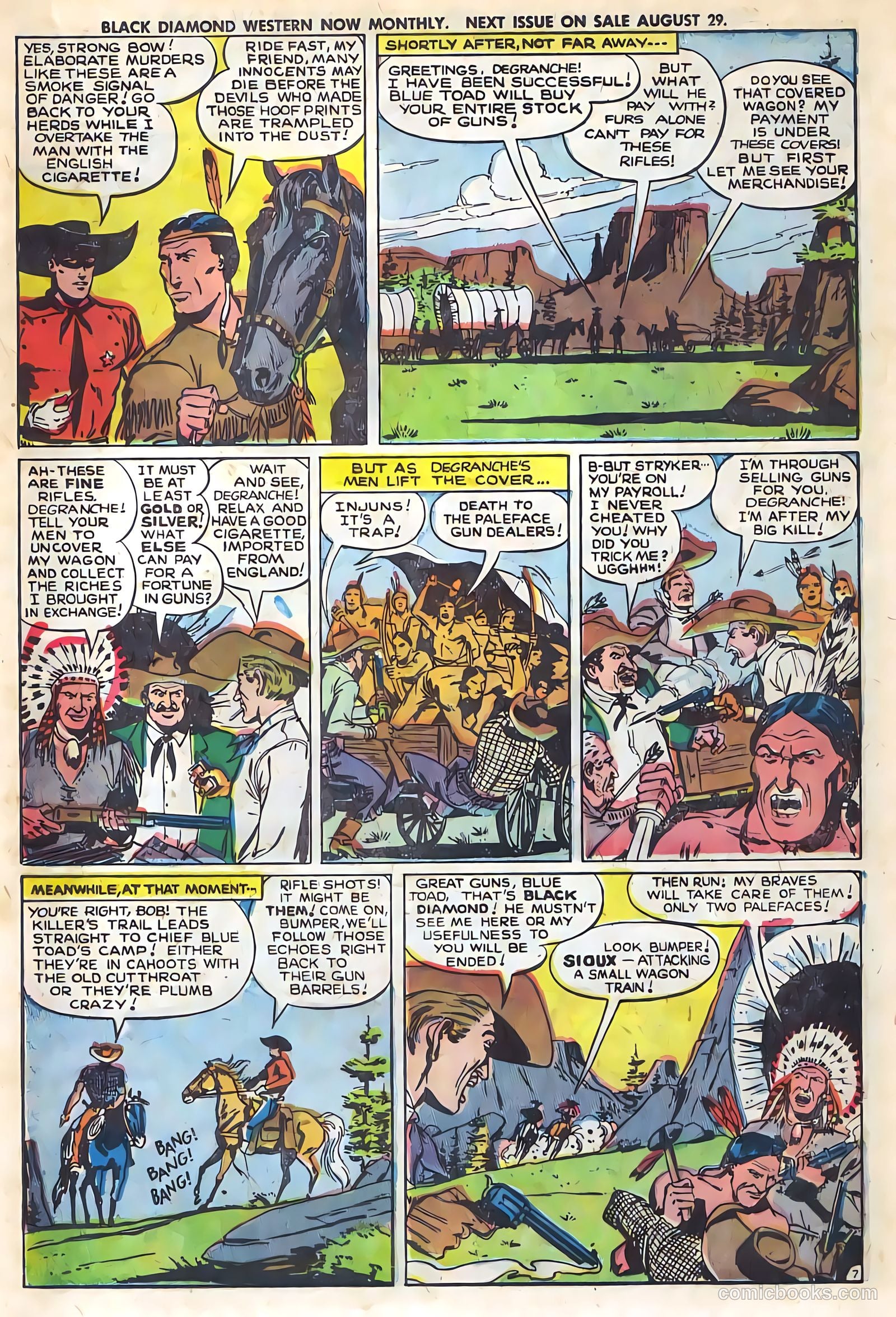 Black Diamond Western #27 (1949, Lev Gleason Publications, Inc.) — page 24 of 53