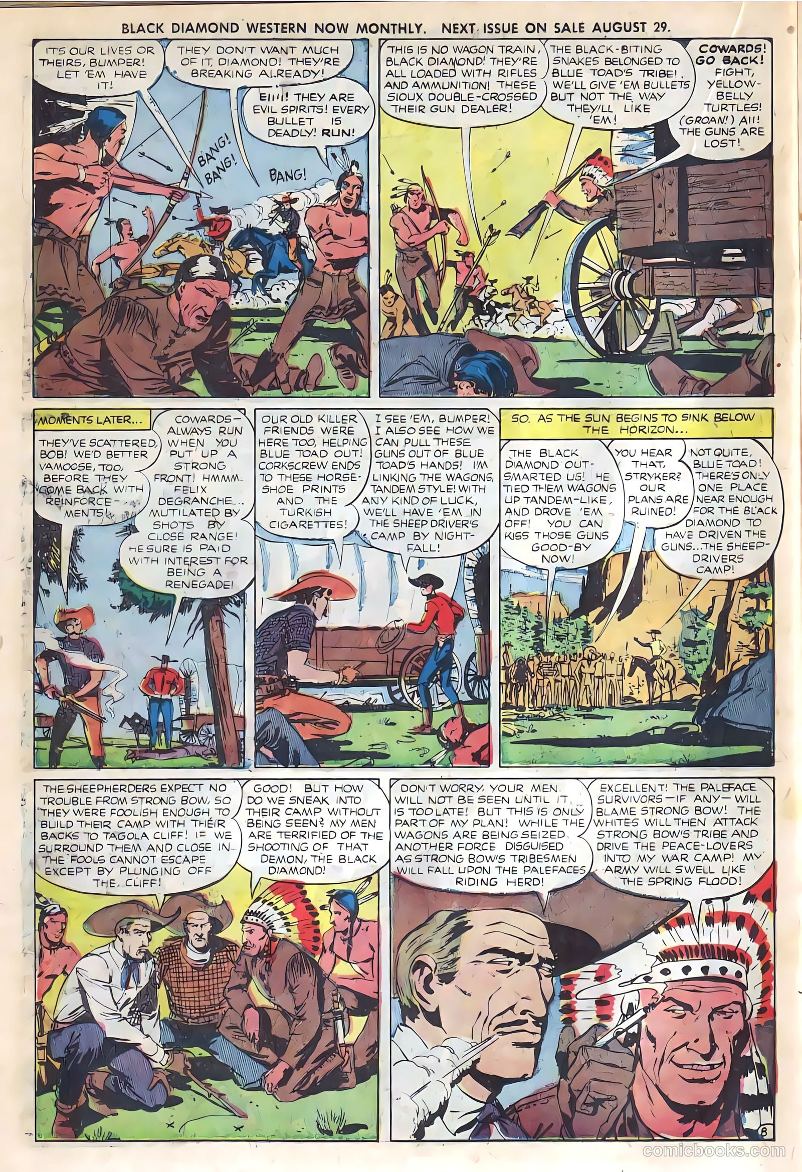 Black Diamond Western #27 (1949, Lev Gleason Publications, Inc.) — page 25 of 53