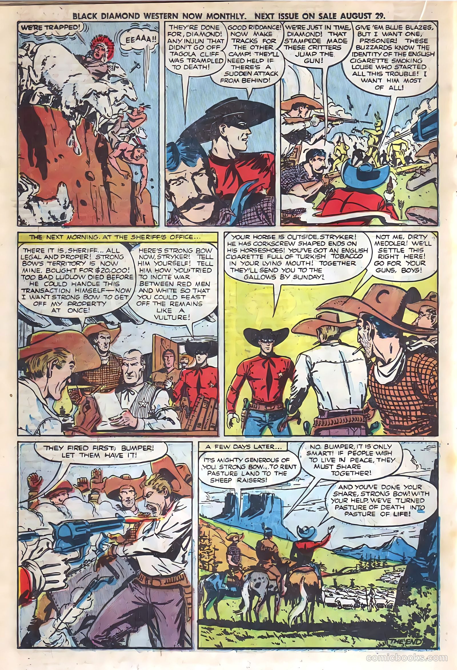 Black Diamond Western #27 (1949, Lev Gleason Publications, Inc.) — page 27 of 53