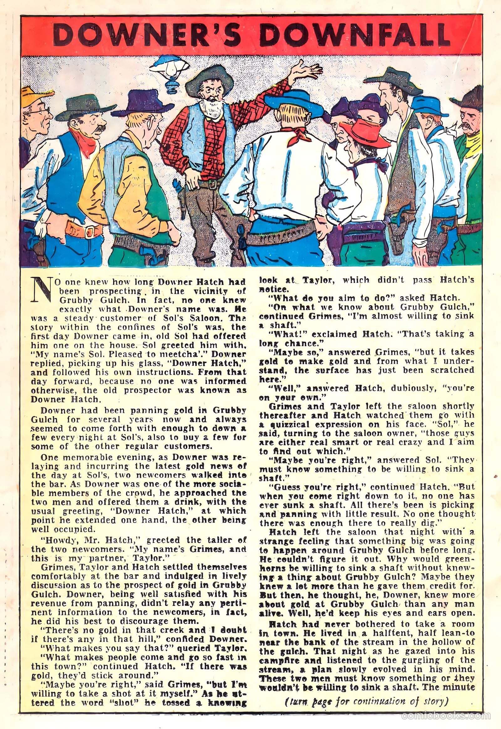 Black Diamond Western #27 (1949, Lev Gleason Publications, Inc.) — page 29 of 53
