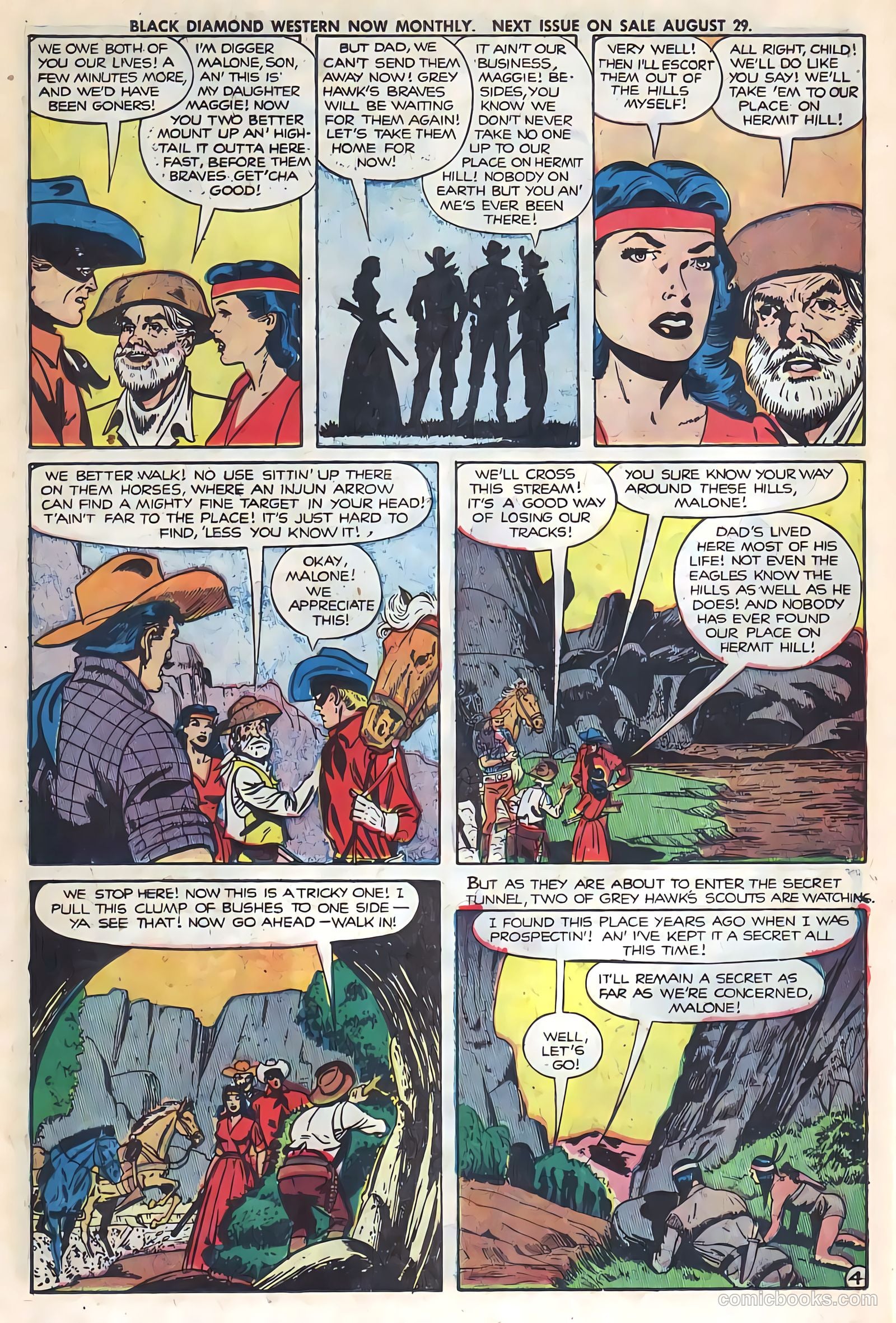 Black Diamond Western #27 (1949, Lev Gleason Publications, Inc.) — page 37 of 53