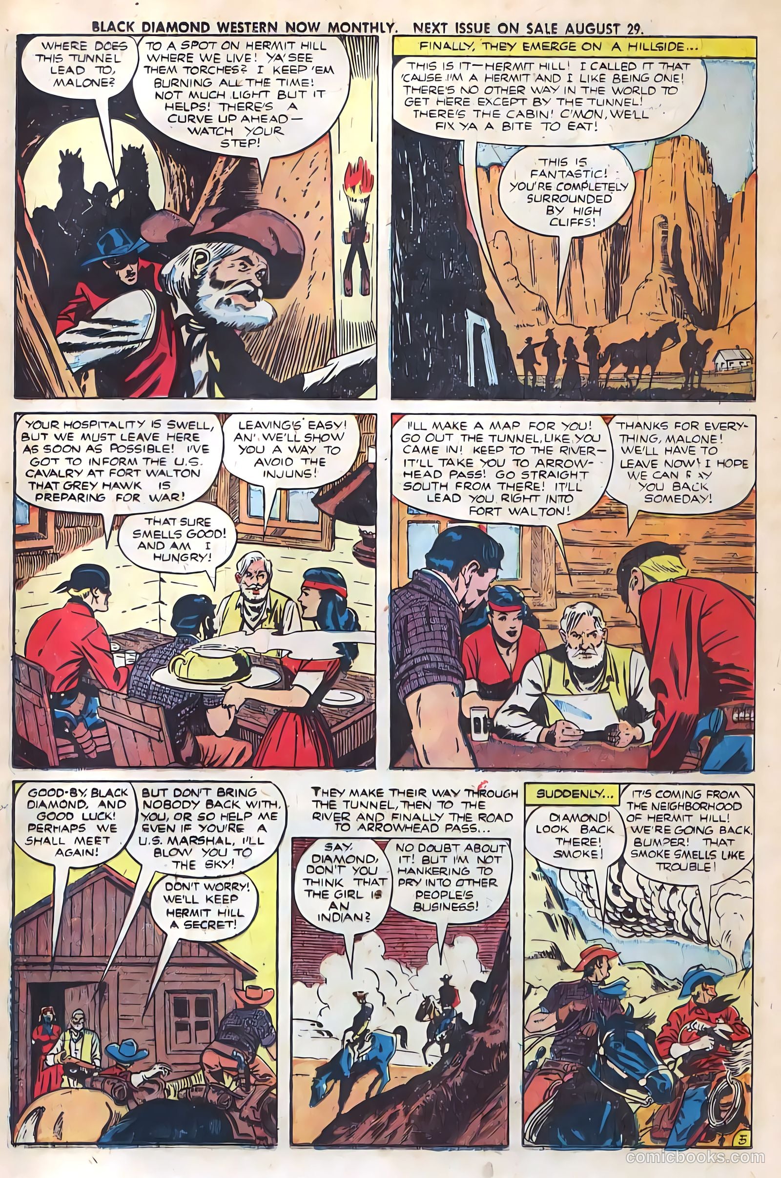 Black Diamond Western #27 (1949, Lev Gleason Publications, Inc.) — page 38 of 53