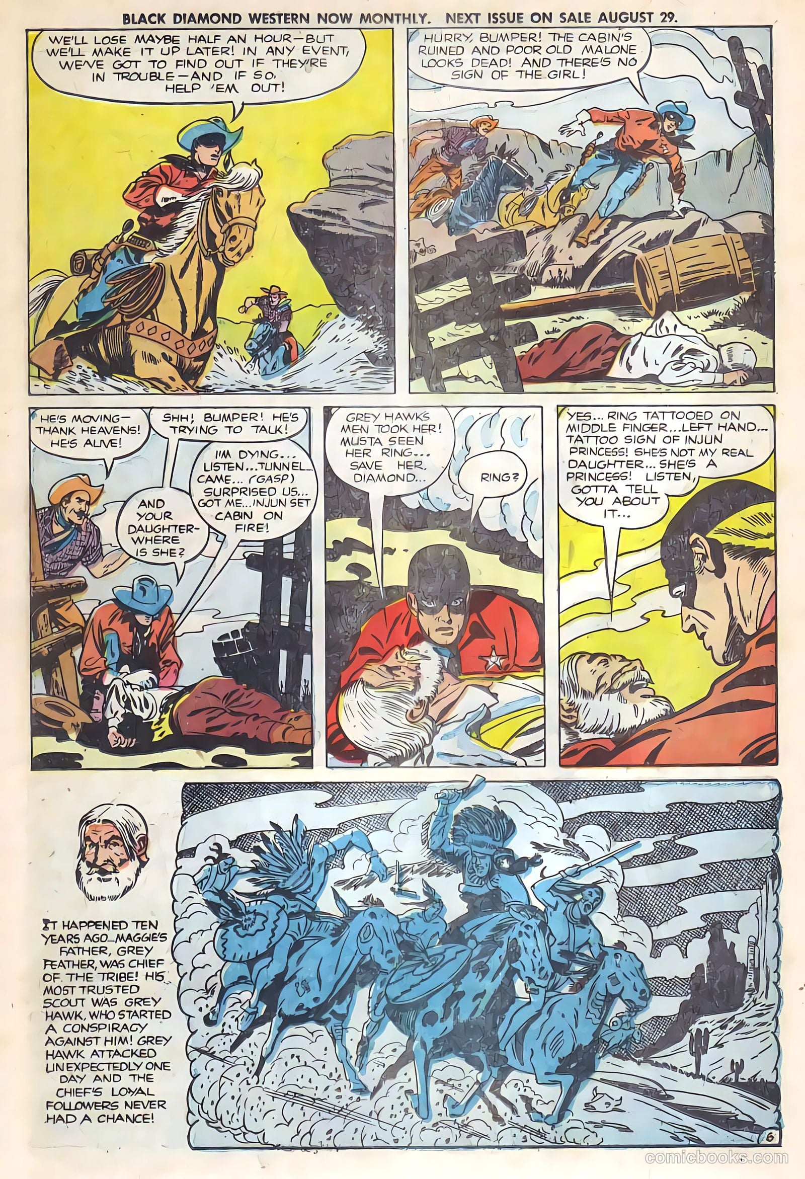 Black Diamond Western #27 (1949, Lev Gleason Publications, Inc.) — page 39 of 53