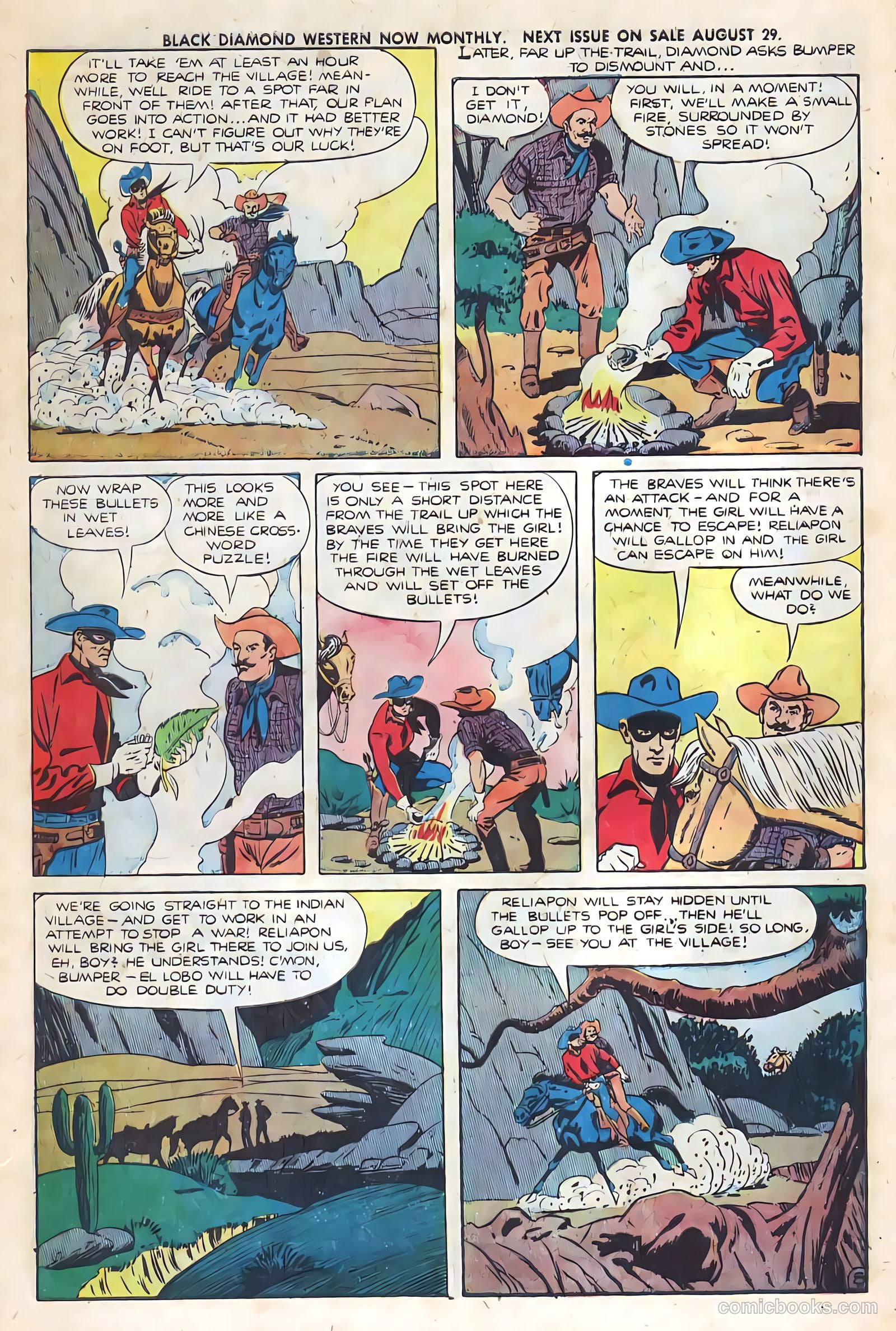Black Diamond Western #27 (1949, Lev Gleason Publications, Inc.) — page 41 of 53