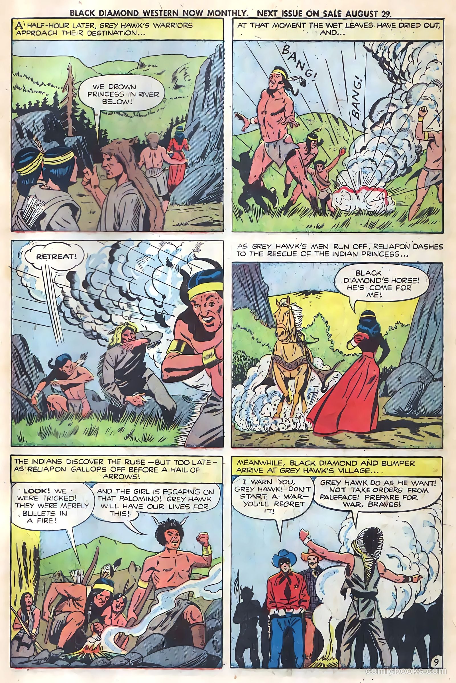 Black Diamond Western #27 (1949, Lev Gleason Publications, Inc.) — page 42 of 53