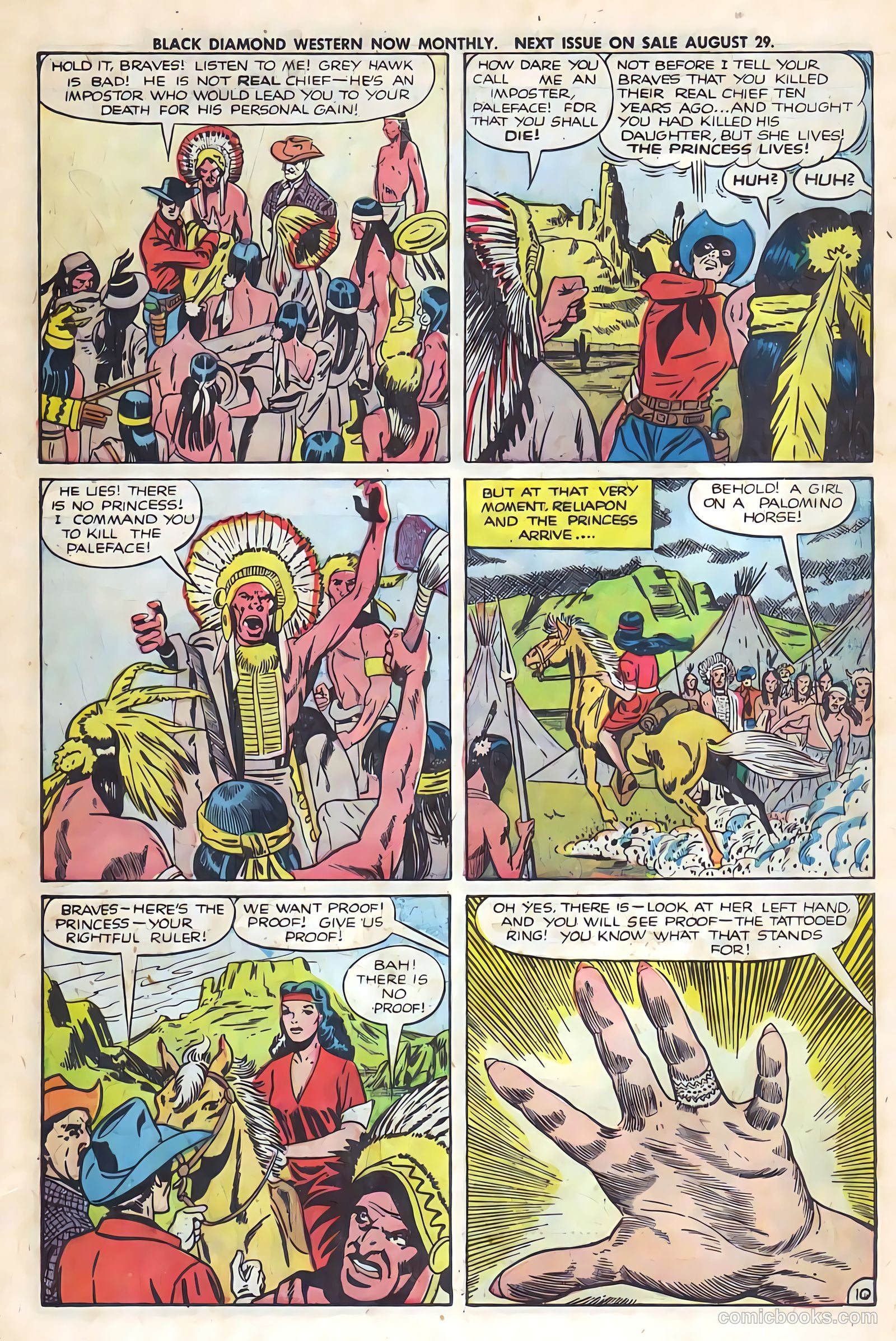 Black Diamond Western #27 (1949, Lev Gleason Publications, Inc.) — page 43 of 53