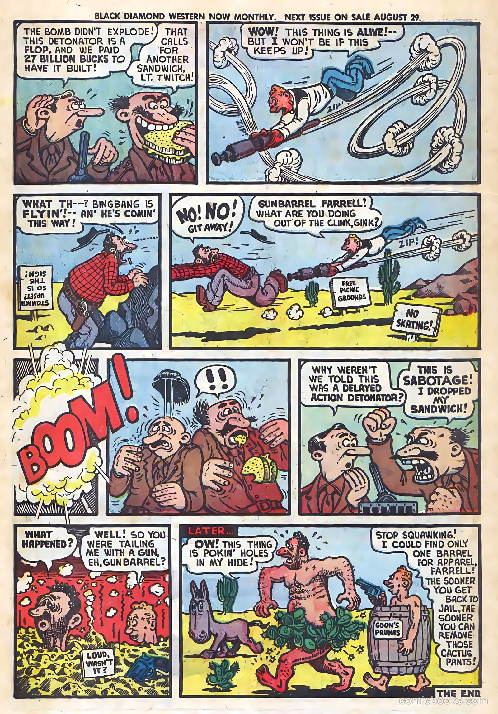Black Diamond Western #27 (1949, Lev Gleason Publications, Inc.) — page 48 of 53