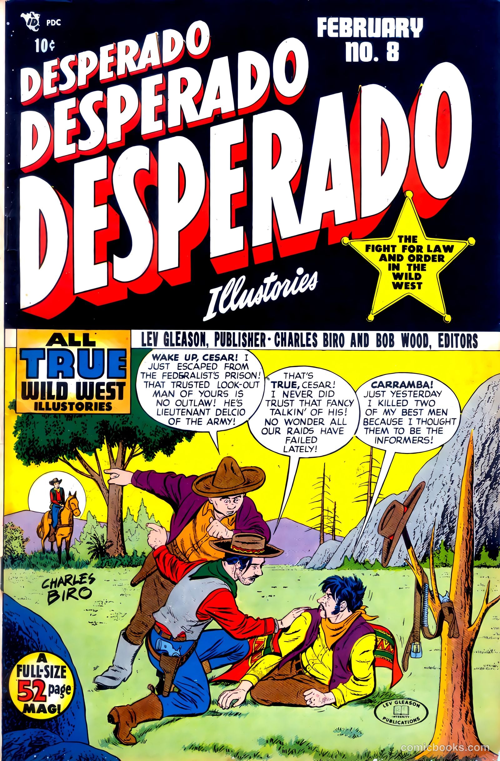 Desperado #8 (1948, Lev Gleason Publications, Inc.) — page 2 of 52