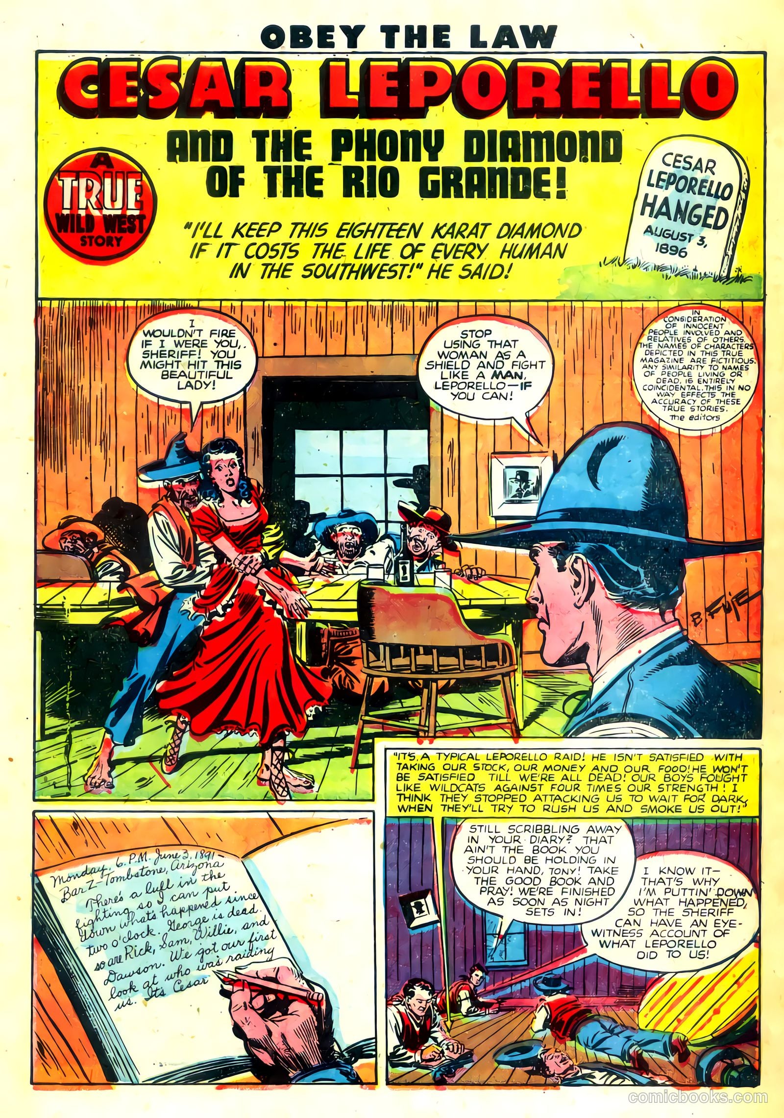 Desperado #8 (1948, Lev Gleason Publications, Inc.) — page 4 of 52