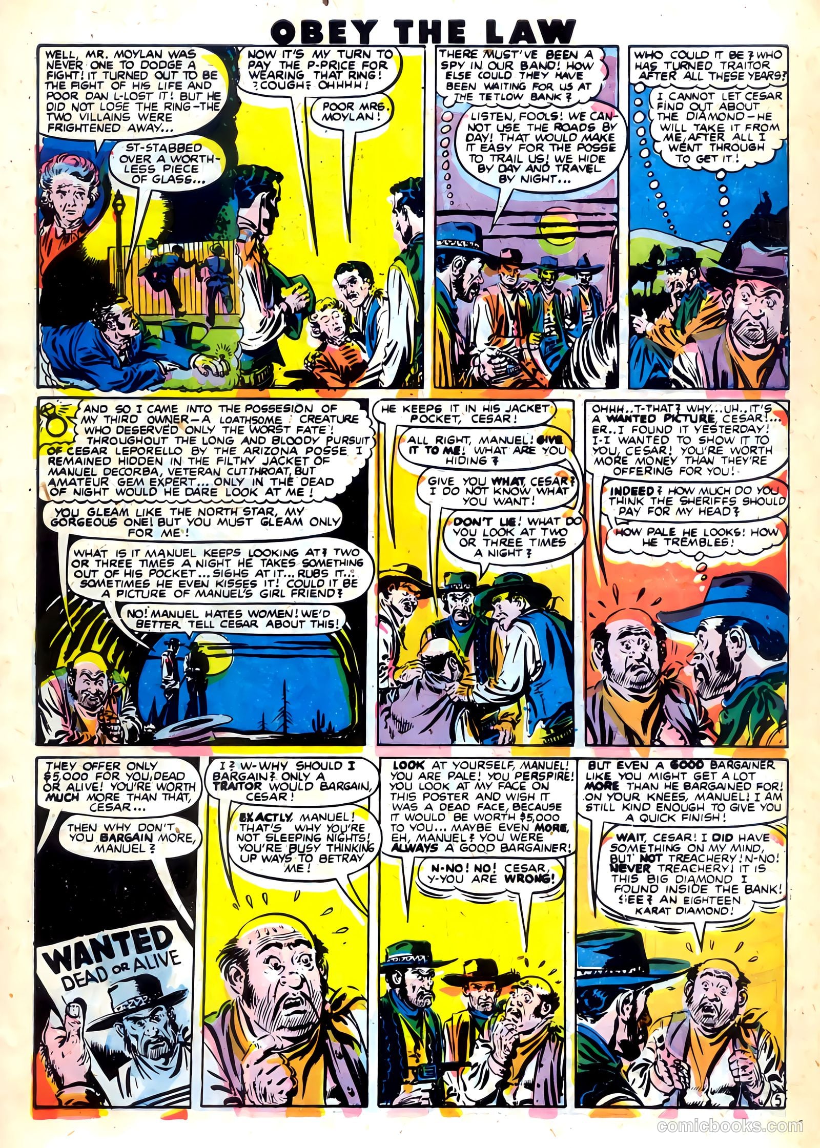 Desperado #8 (1948, Lev Gleason Publications, Inc.) — page 8 of 52