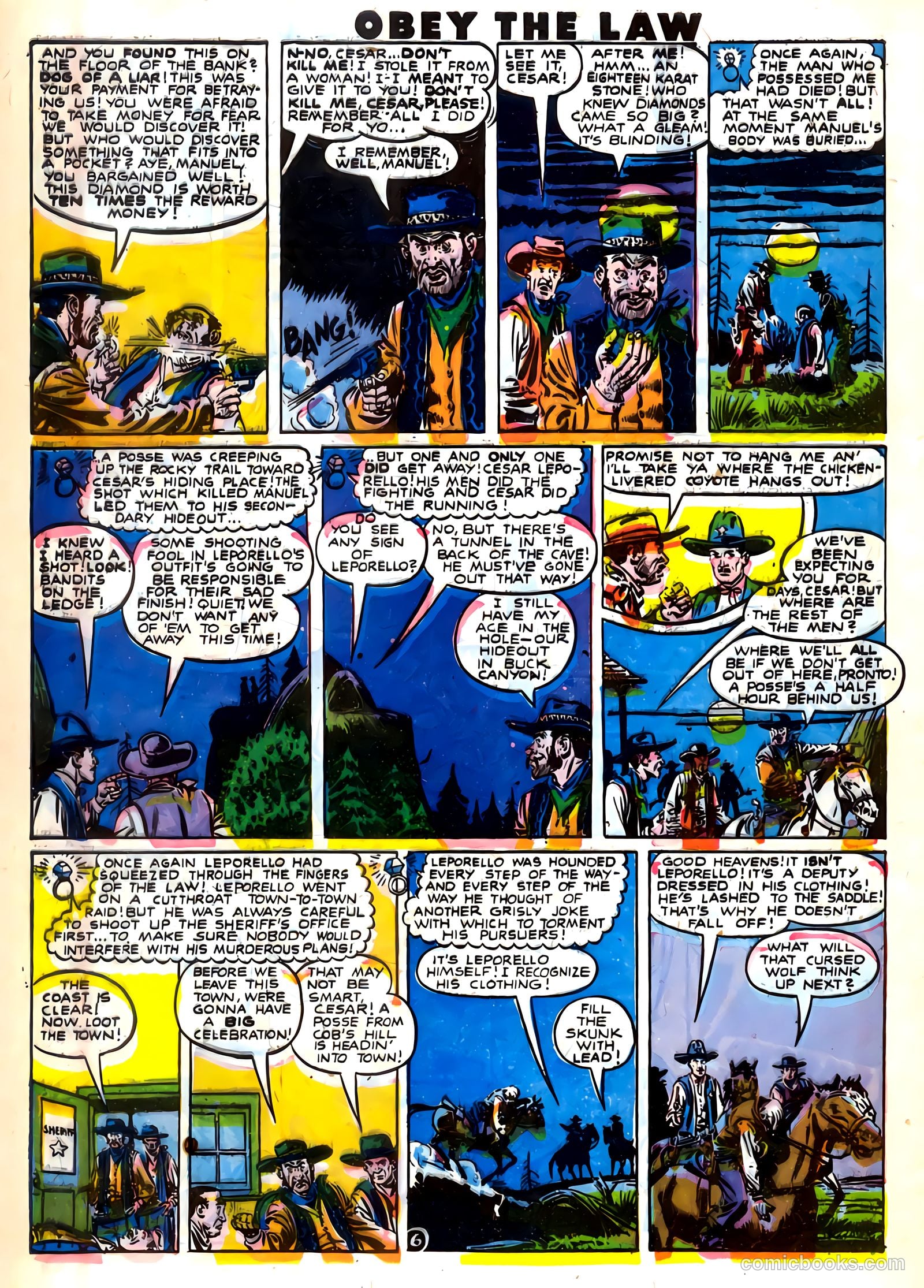 Desperado #8 (1948, Lev Gleason Publications, Inc.) — page 9 of 52