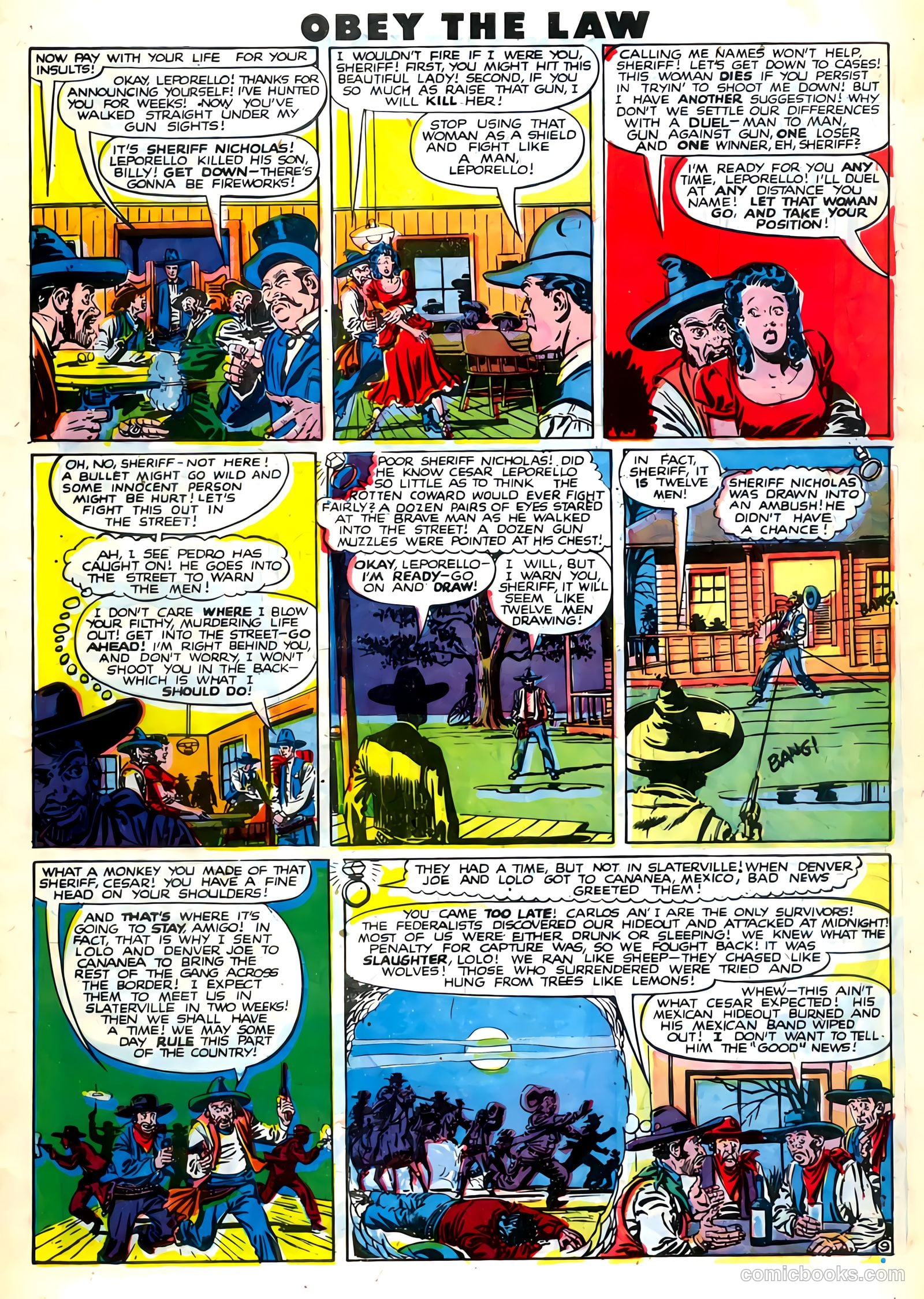 Desperado #8 (1948, Lev Gleason Publications, Inc.) — page 12 of 52