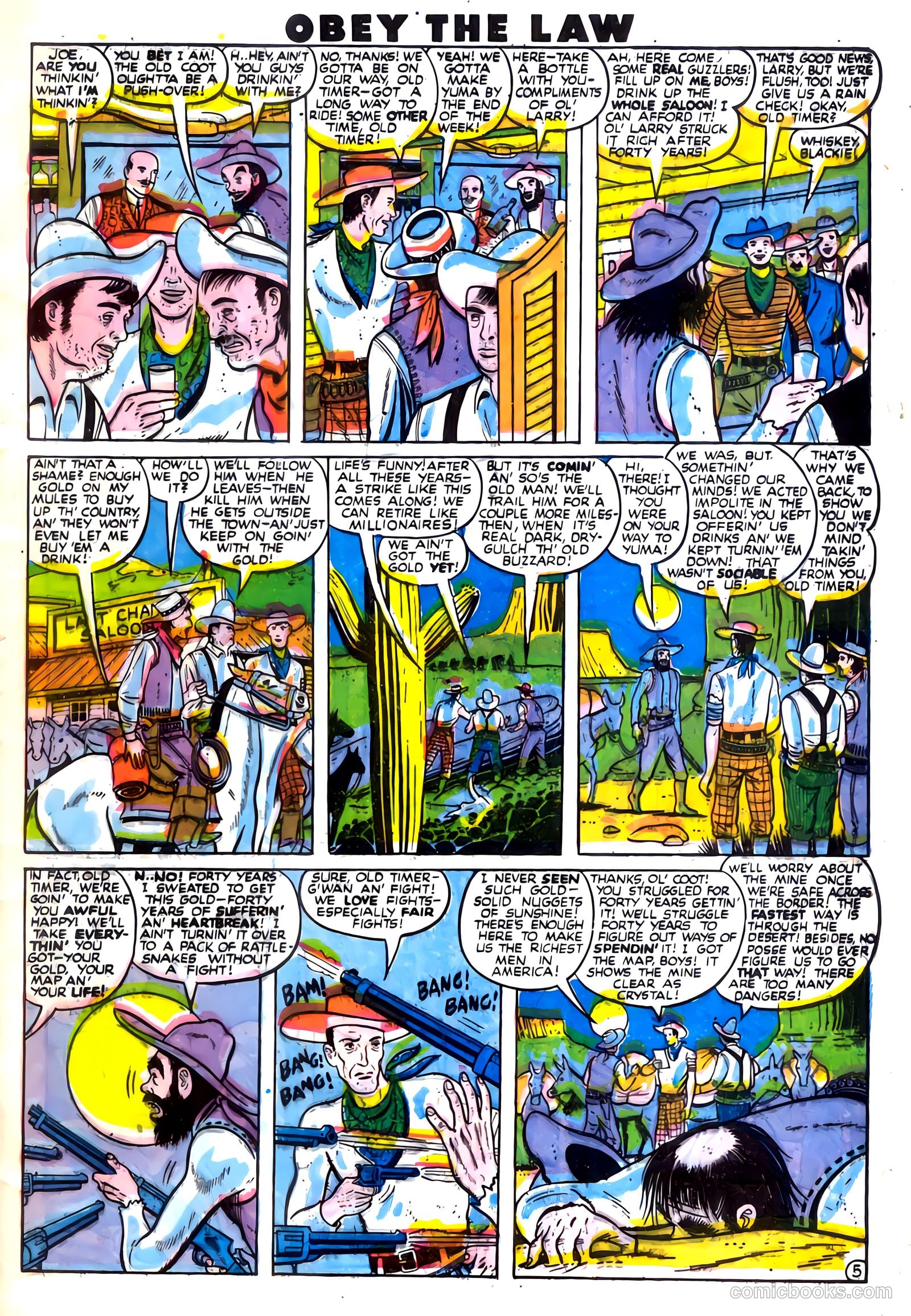 Desperado #8 (1948, Lev Gleason Publications, Inc.) — page 22 of 52