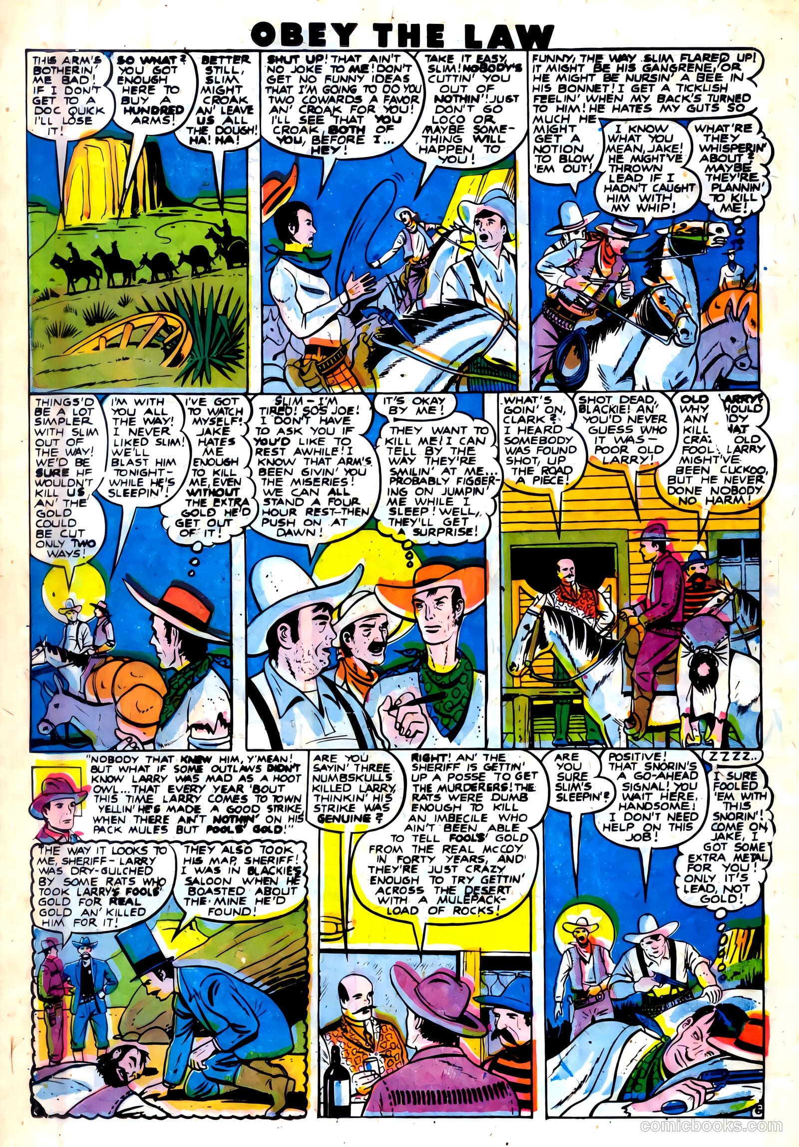 Desperado #8 (1948, Lev Gleason Publications, Inc.) — page 23 of 52