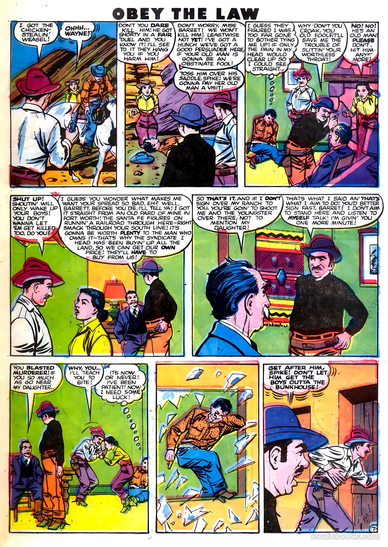 Desperado #8 (1948, Lev Gleason Publications, Inc.) — page 35 of 52