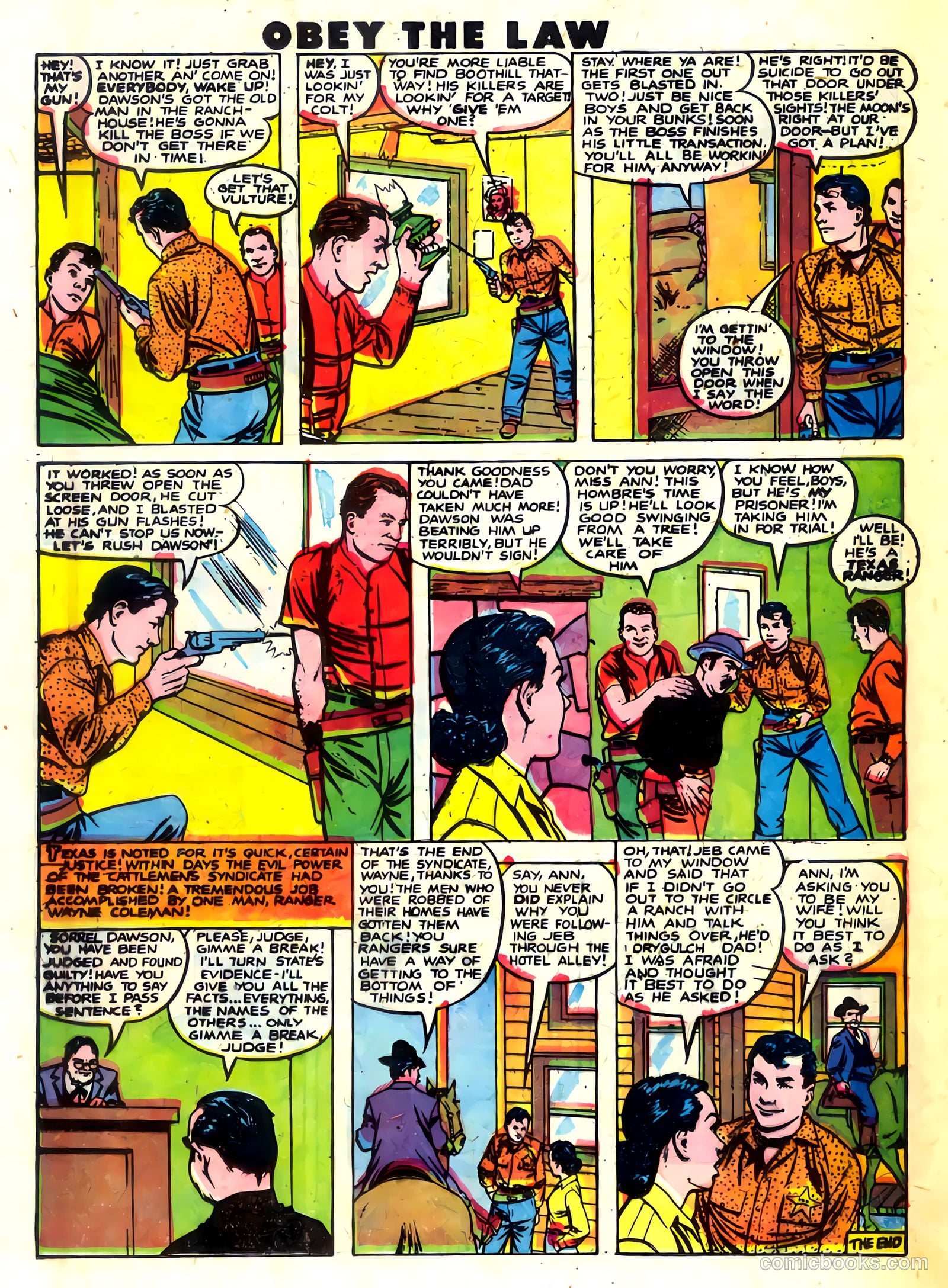 Desperado #8 (1948, Lev Gleason Publications, Inc.) — page 36 of 52
