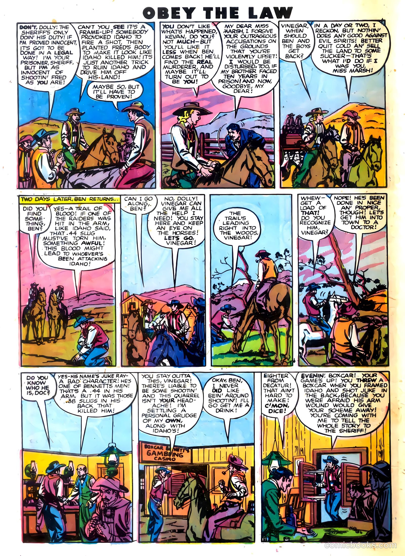 Desperado #8 (1948, Lev Gleason Publications, Inc.) — page 48 of 52