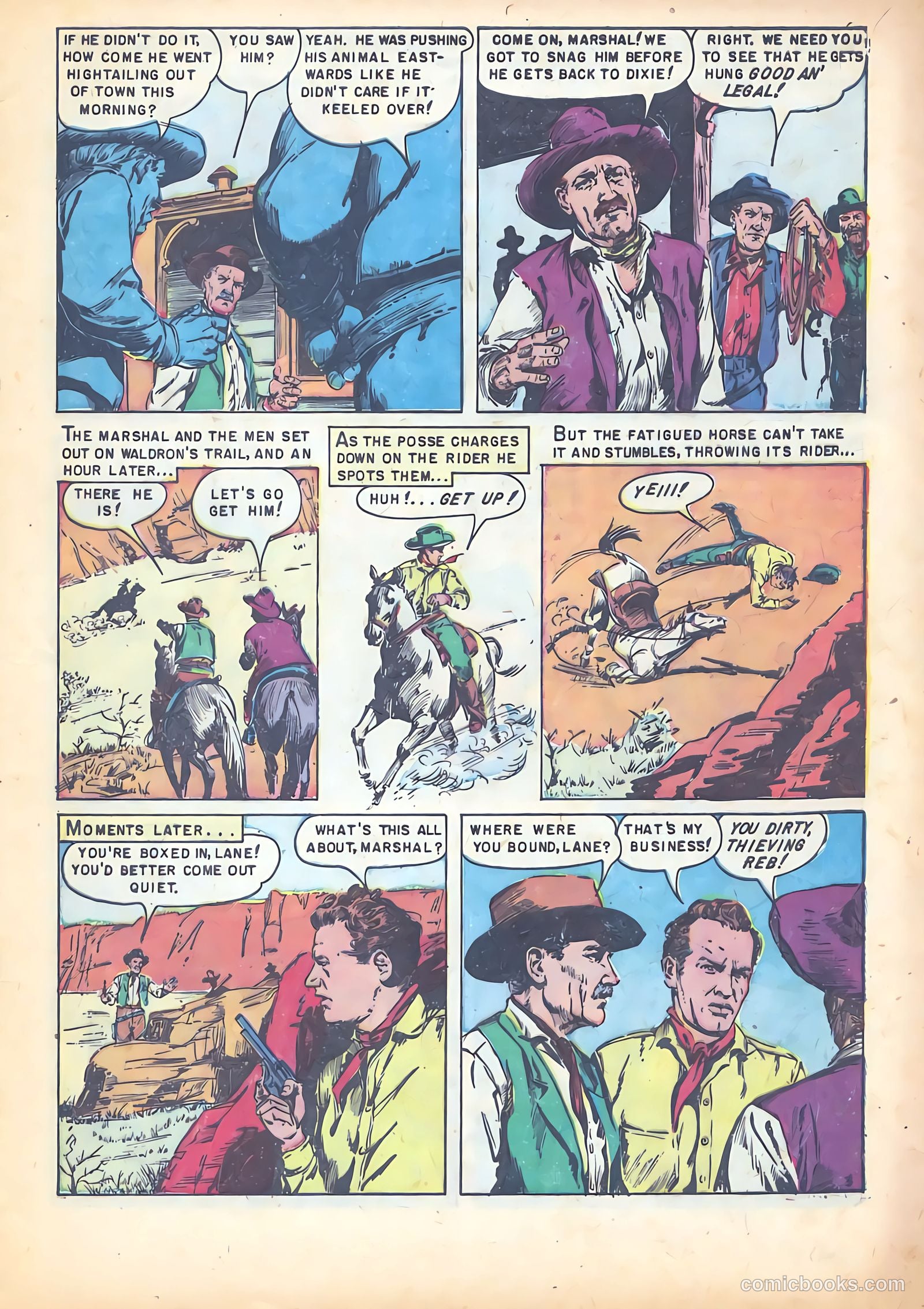 Red Mountain Featuring Quantrell's Raiders #nn (1952) — page 5 of 36