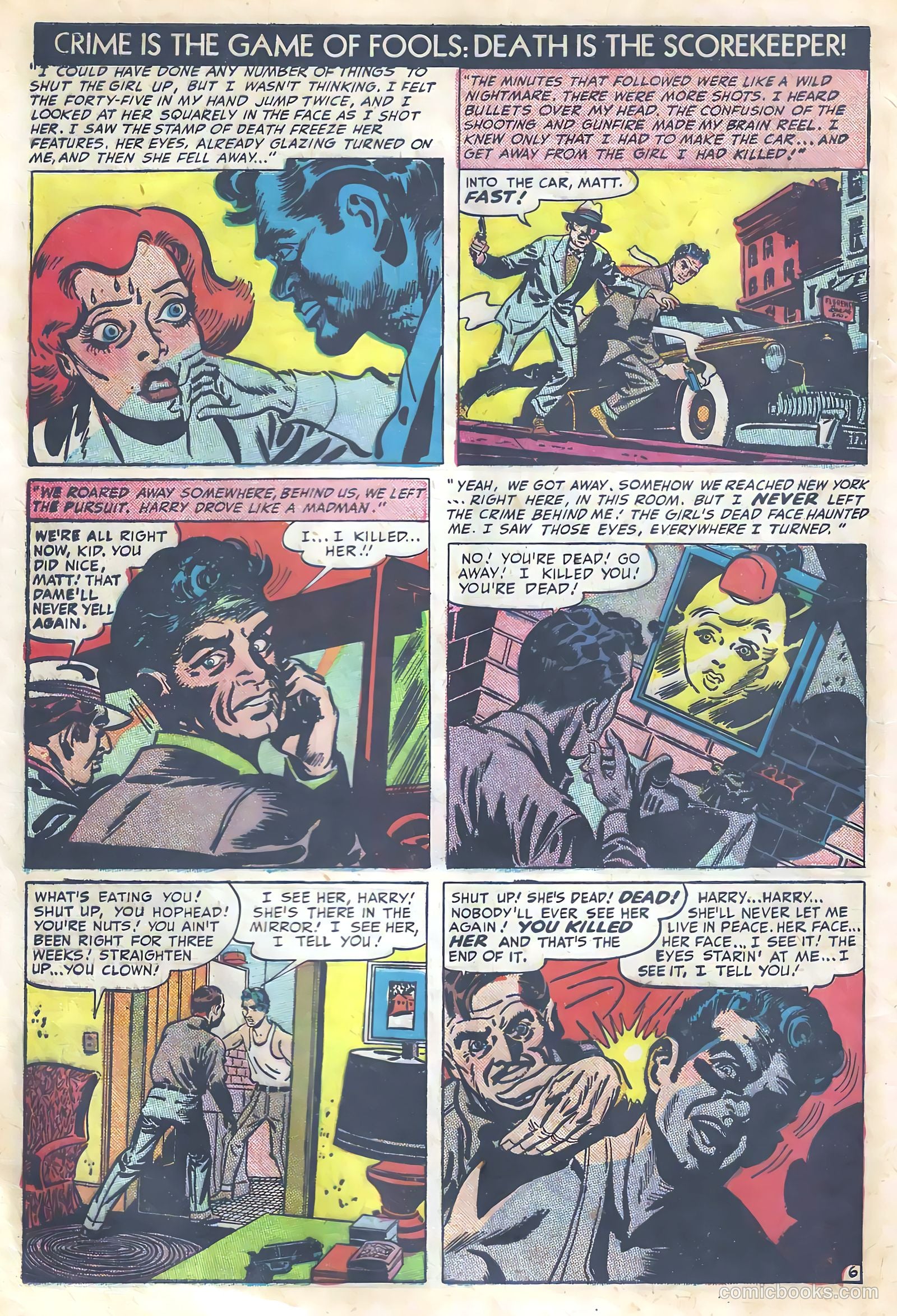 Dead End Crime Stories #nn (1949) — page 8 of 52