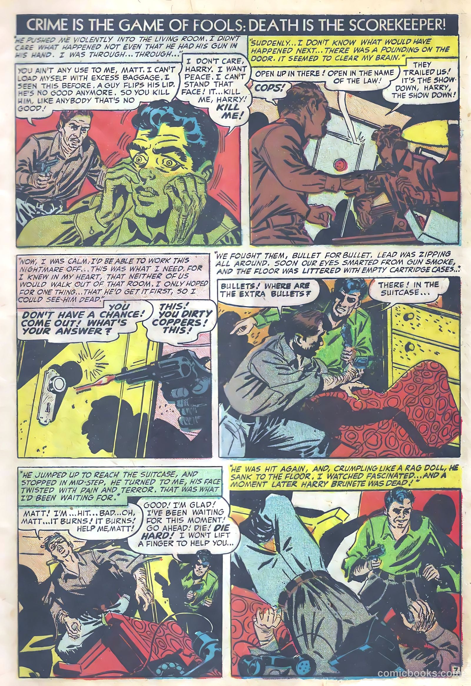 Dead End Crime Stories #nn (1949) — page 9 of 52