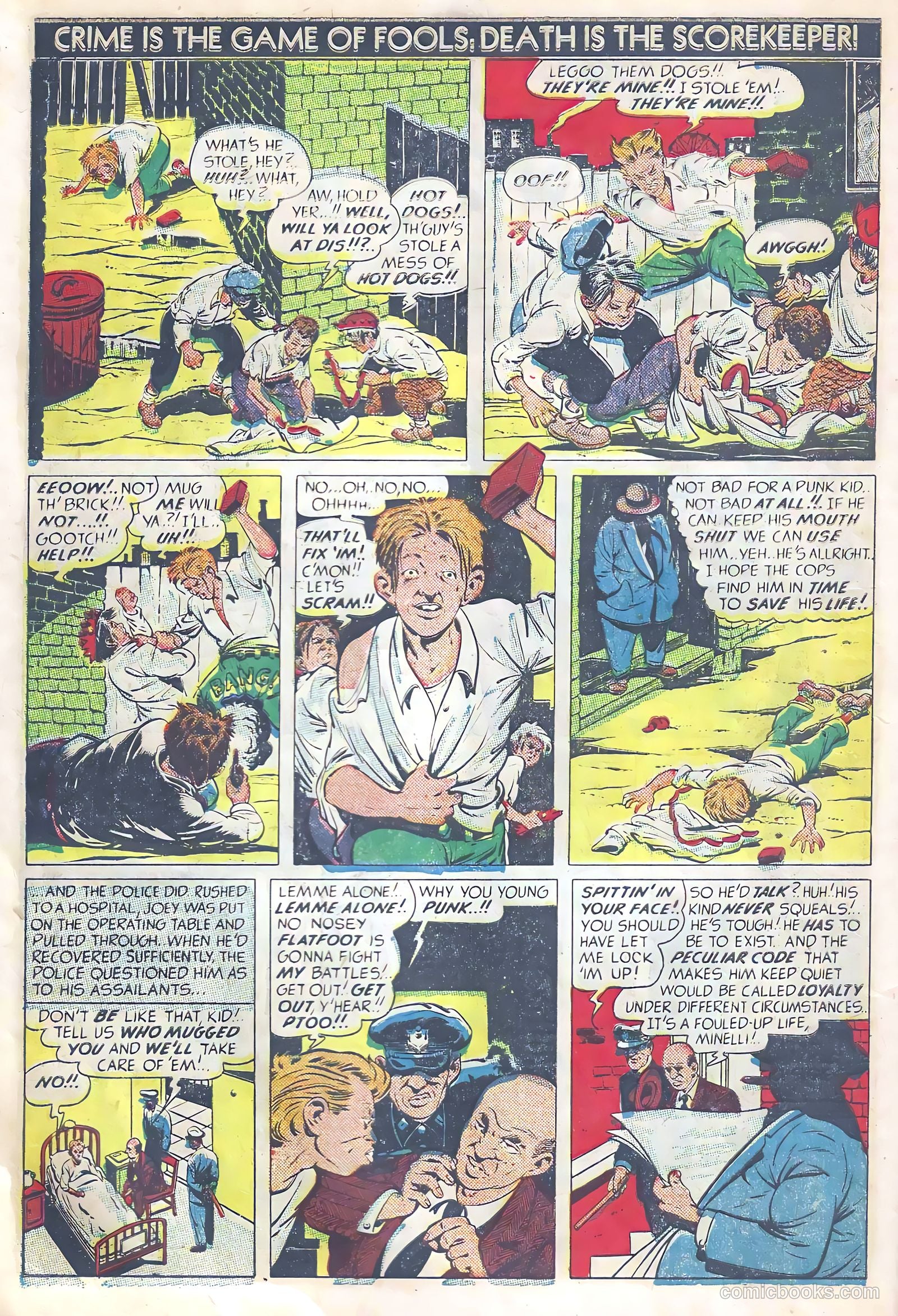 Dead End Crime Stories #nn (1949) — page 12 of 52