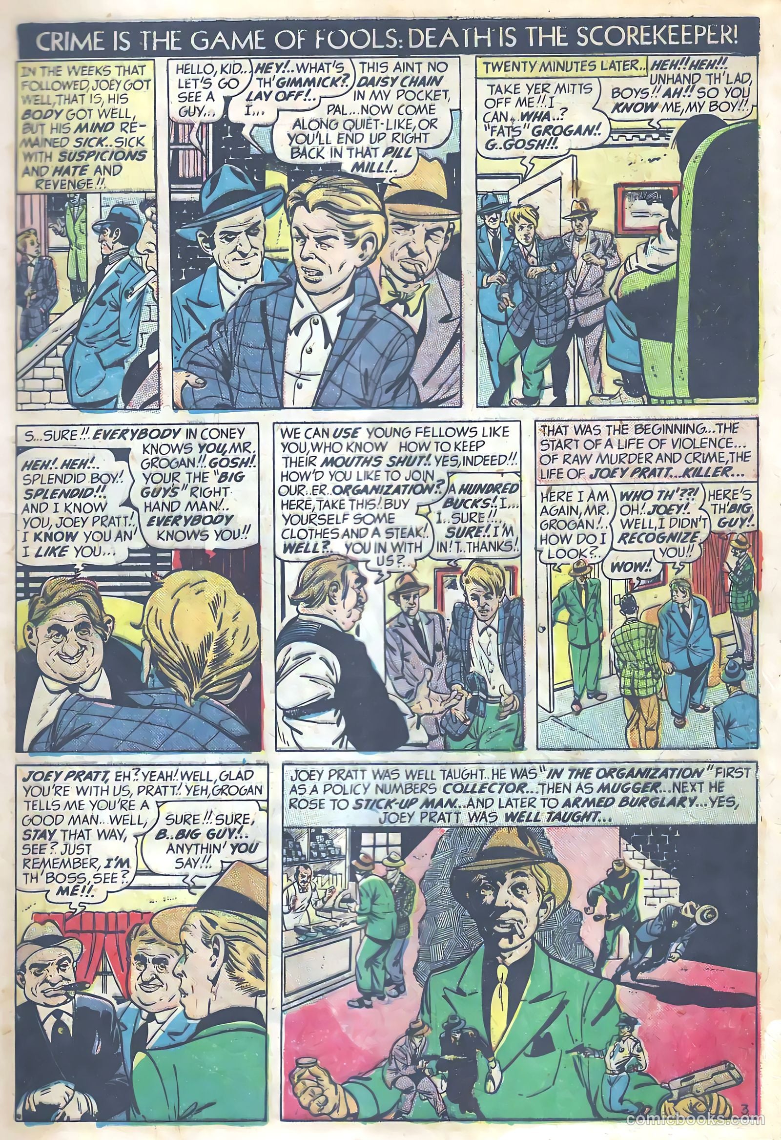 Dead End Crime Stories #nn (1949) — page 13 of 52