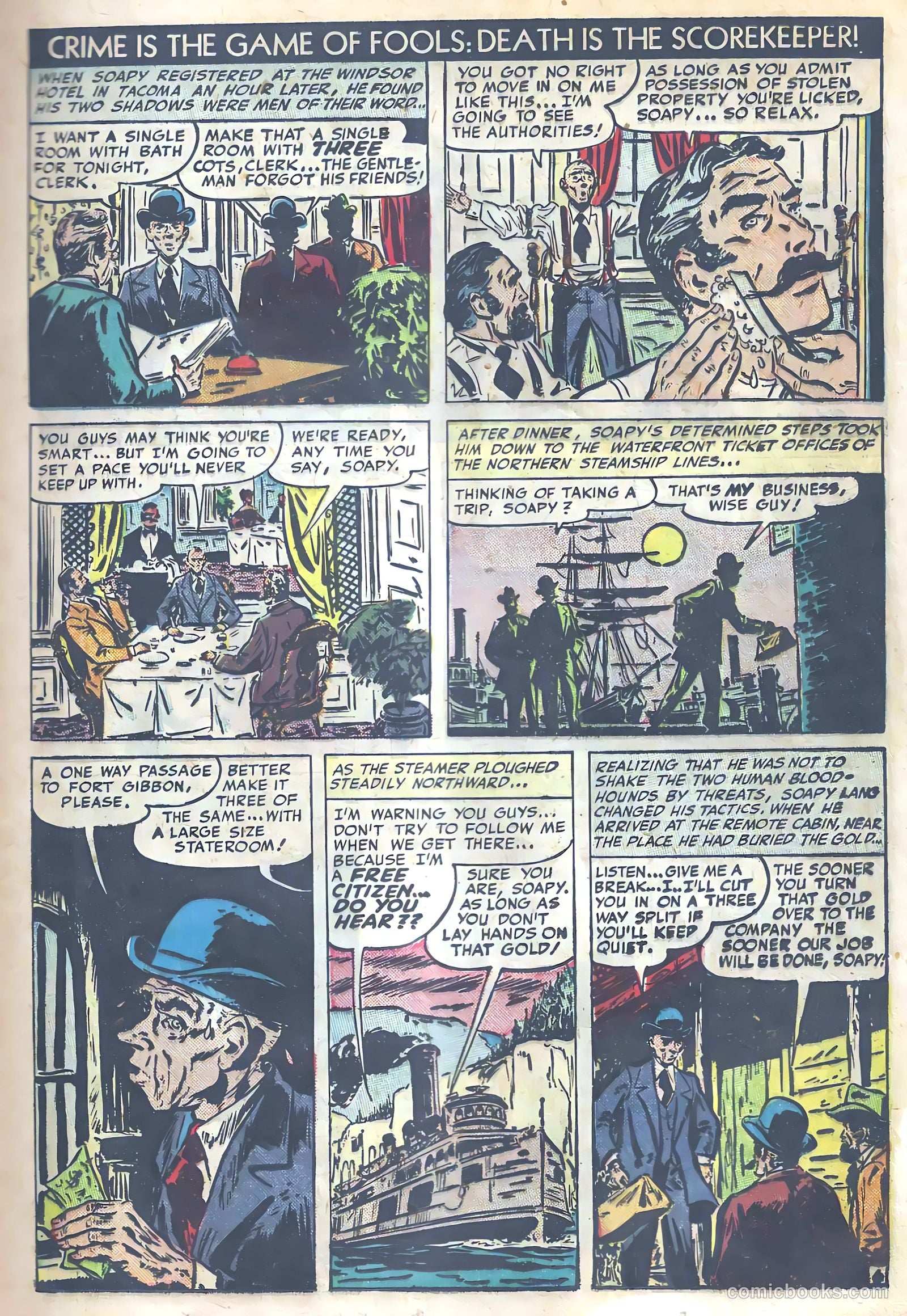 Dead End Crime Stories #nn (1949) — page 25 of 52